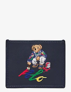 Polo Bear Leather Card Case, Polo Ralph Lauren