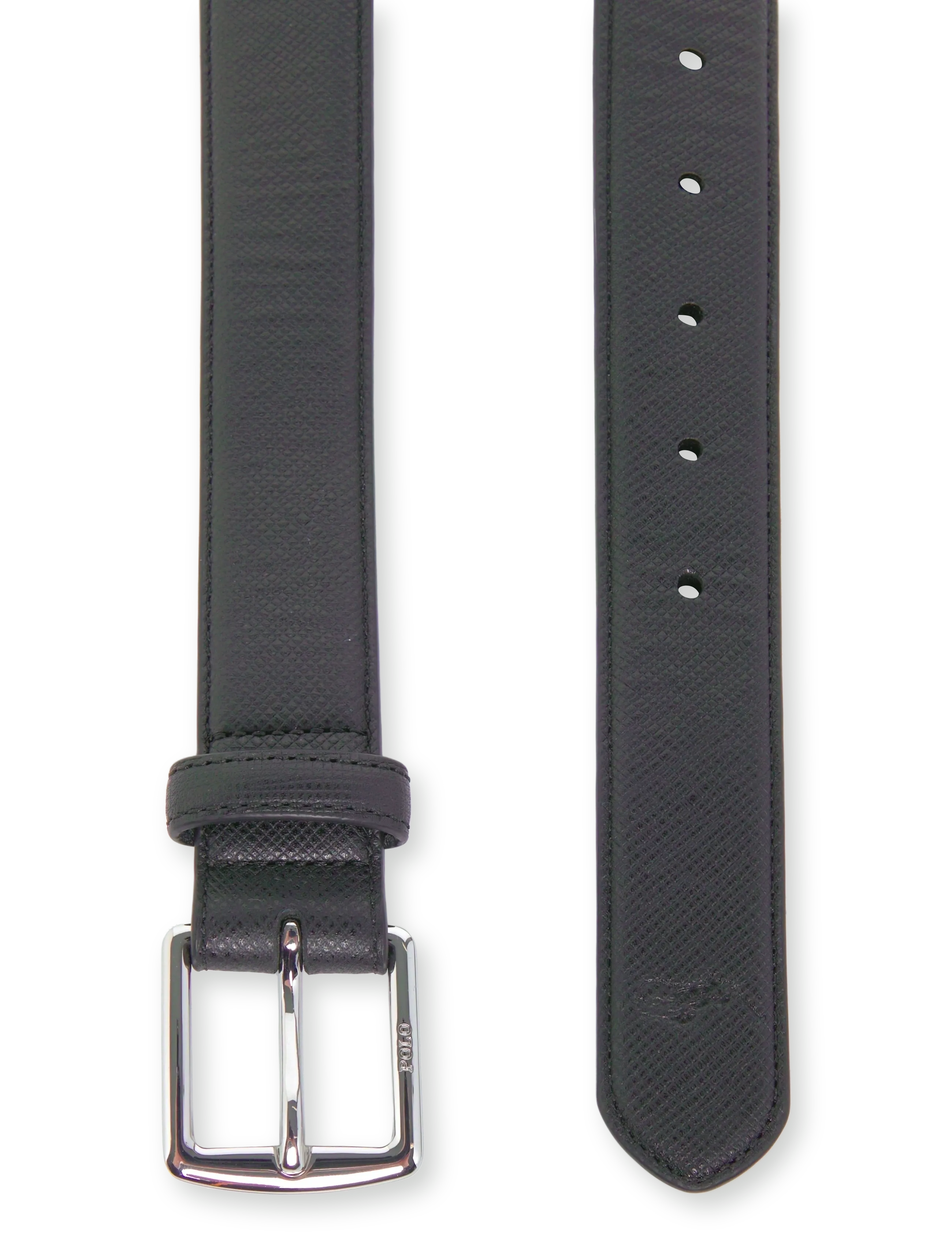 Polo Ralph Lauren - LEATHER-SAFFIANO BLT-BLT-MED - black - 1