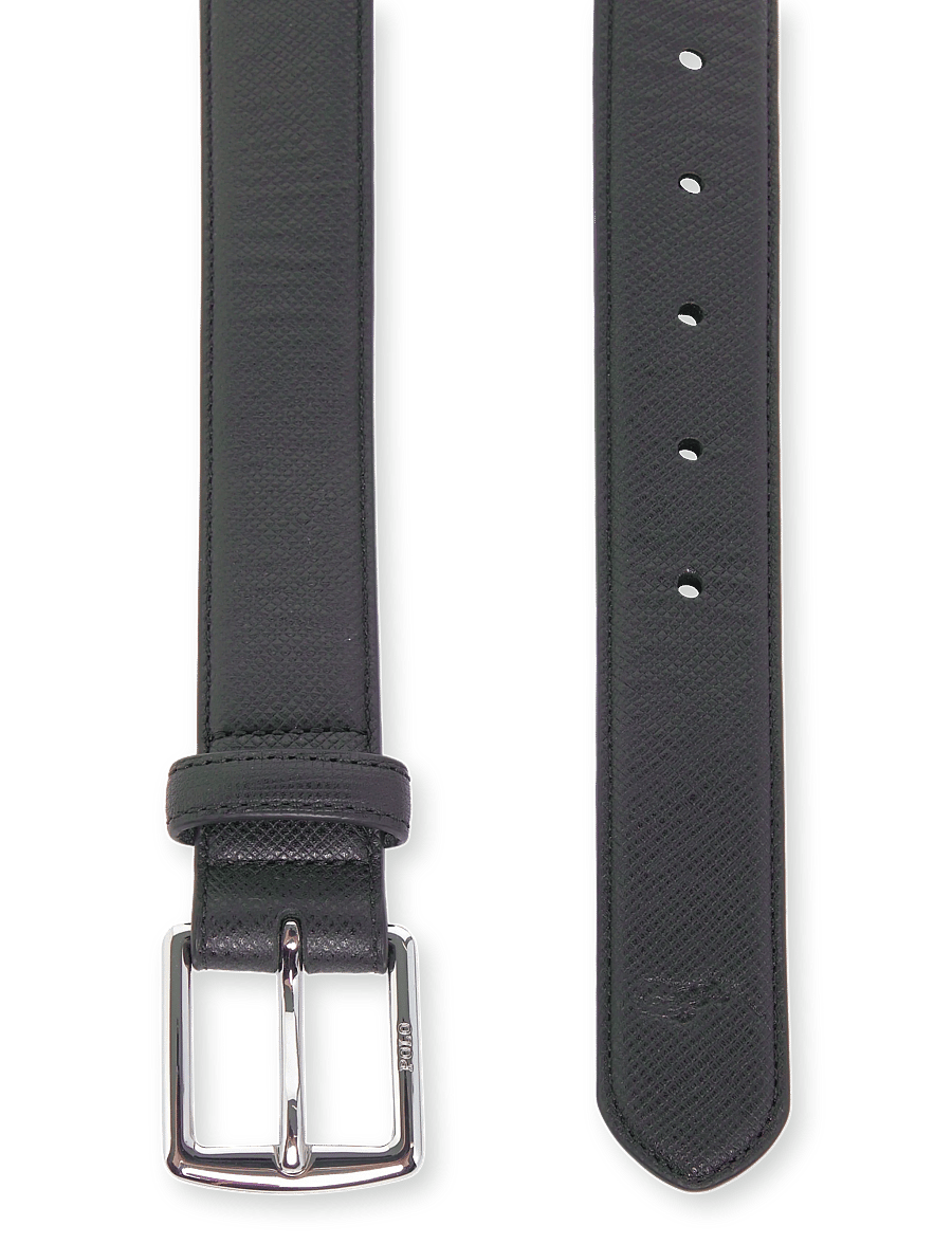 Polo Ralph Lauren - LEATHER-SAFFIANO BLT-BLT-MED - black - 1