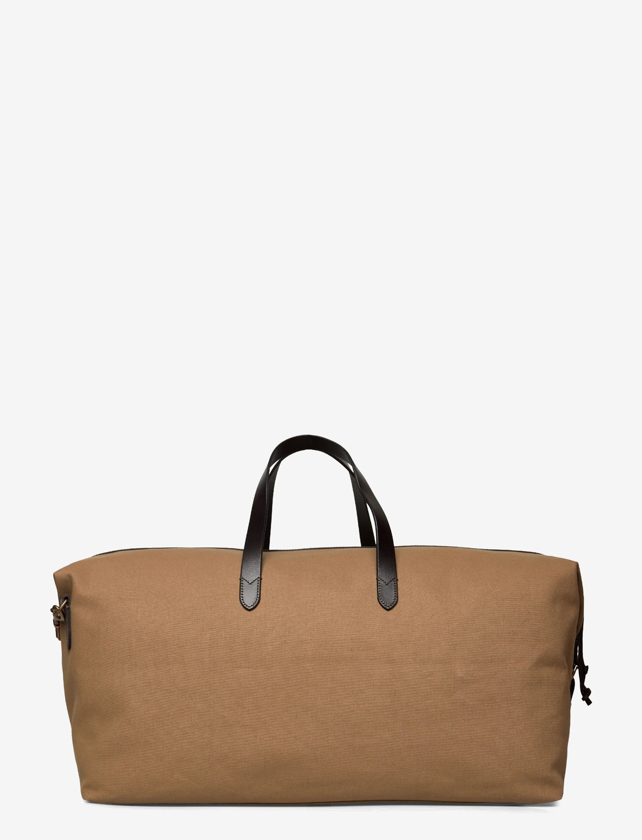 Polo Ralph Lauren - Leather-Trim Canvas Duffel - shoppa efter tillfälle - montana khaki/bro - 1