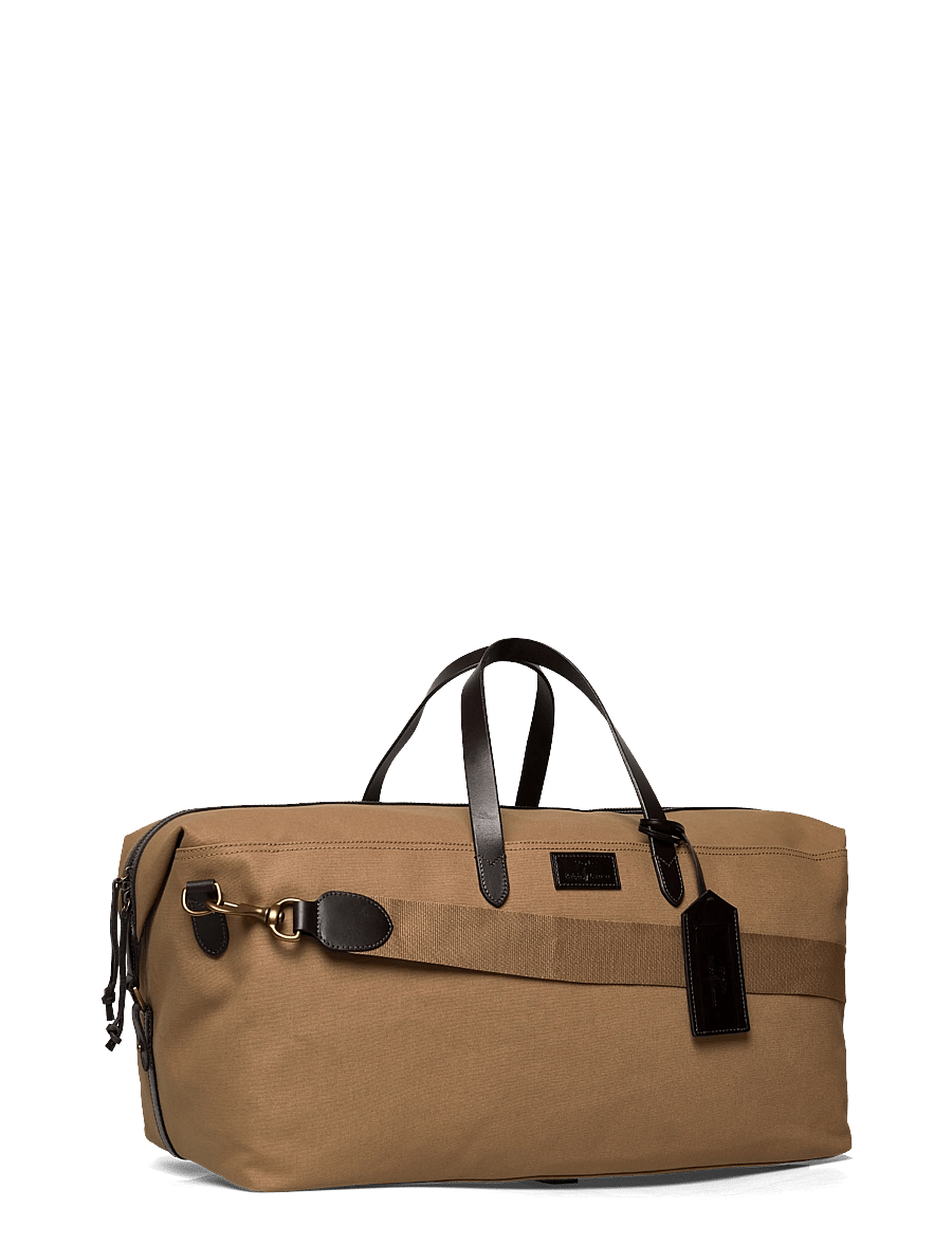 Polo Ralph Lauren - Leather-Trim Canvas Duffel - nach anlass kaufen - montana khaki/bro - 2
