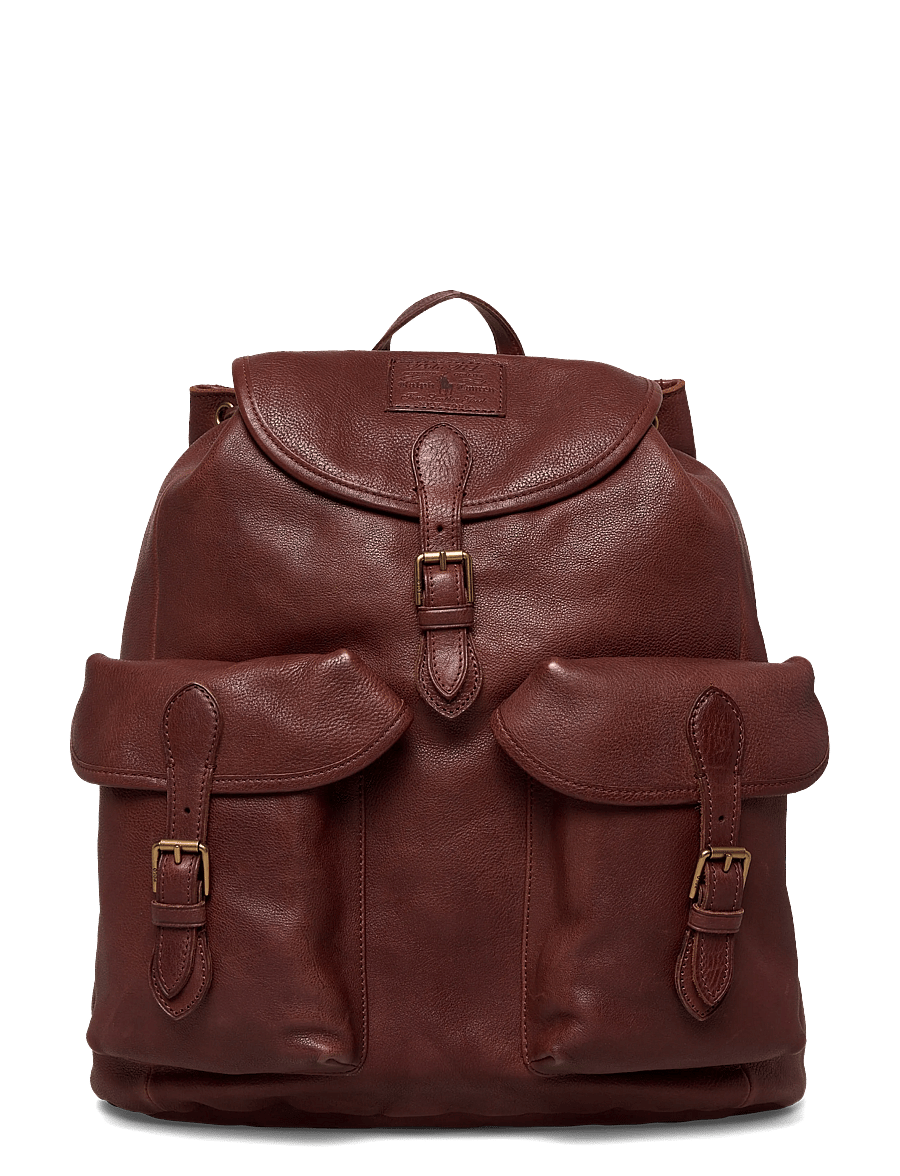 Polo Ralph Lauren - Heritage Leather Backpack - british tan - 0