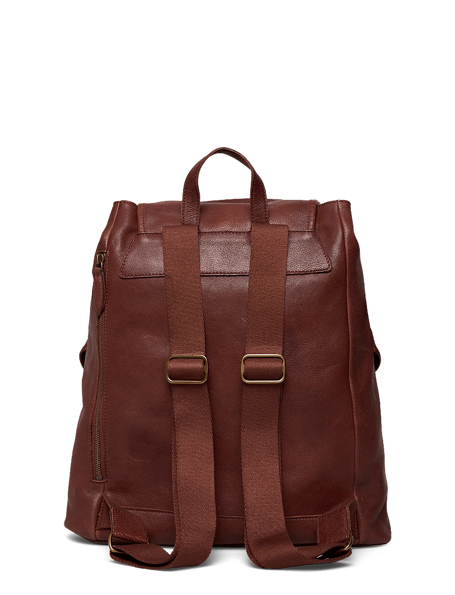 Polo Ralph Lauren - Heritage Leather Backpack - british tan - 1