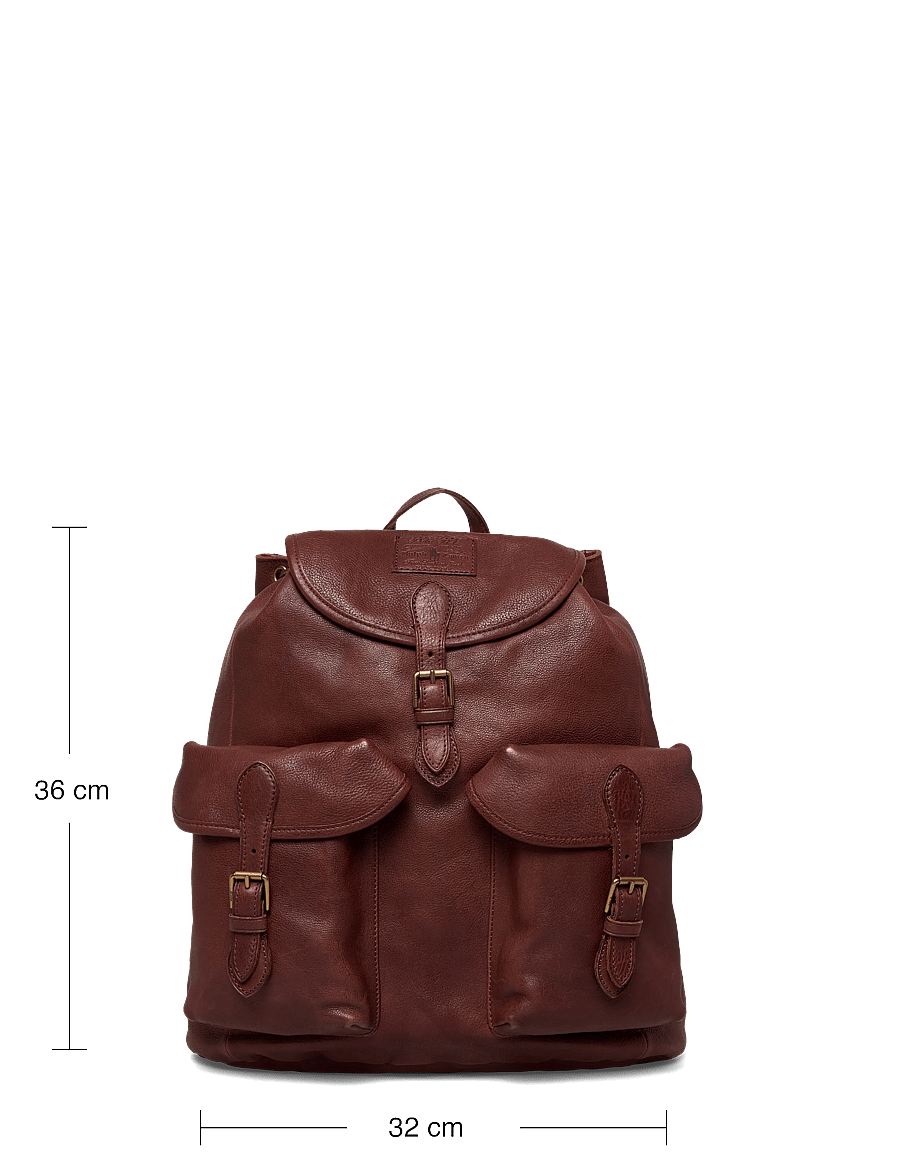 Polo Ralph Lauren - Heritage Leather Backpack - british tan - 3