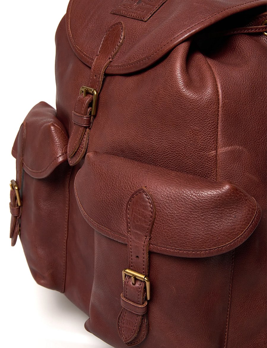 Polo Ralph Lauren - Heritage Leather Backpack - british tan - 4