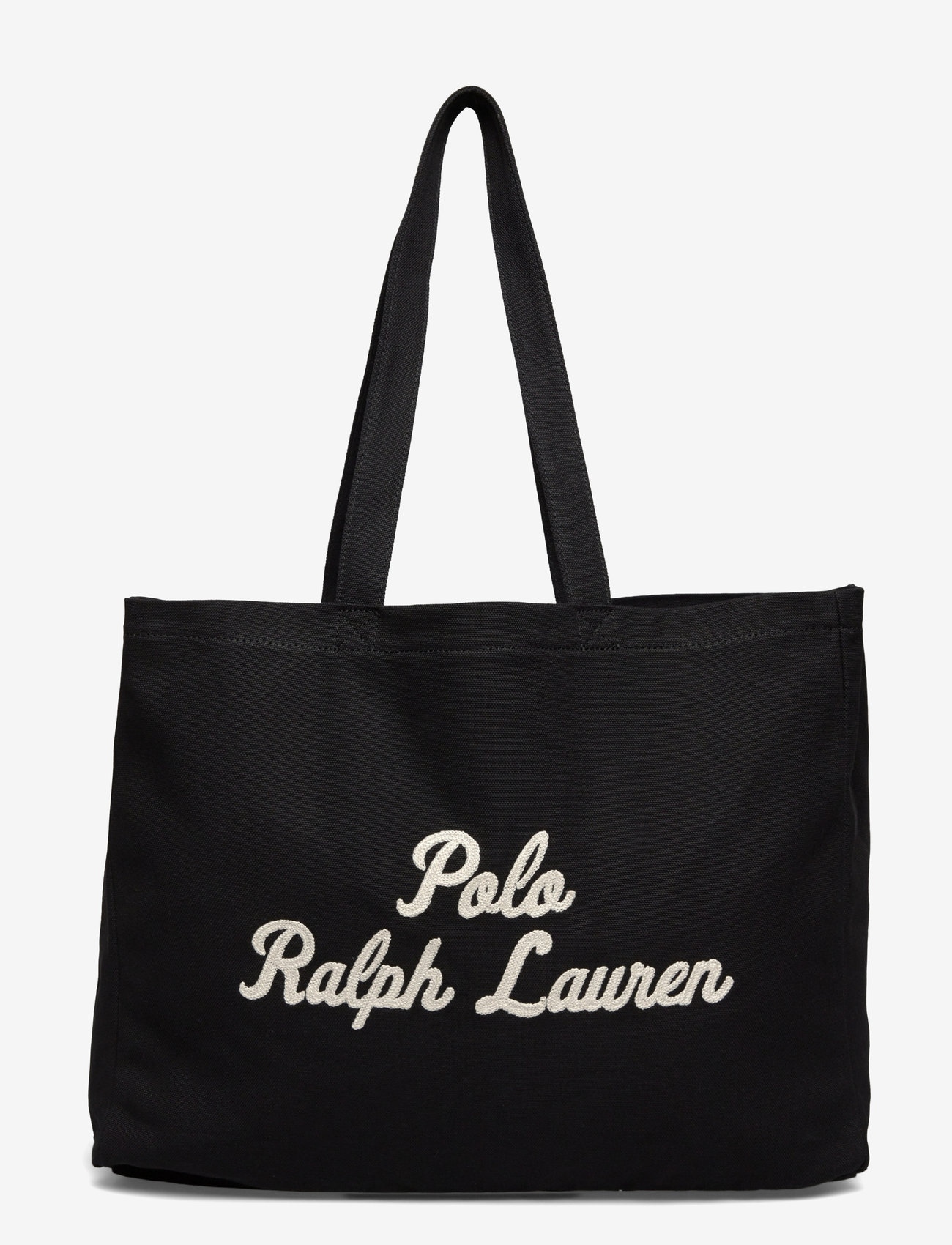 Polo Ralph Lauren - Embroidered Canvas Tote - iepirkties noteiktam pasākumam - black - 0