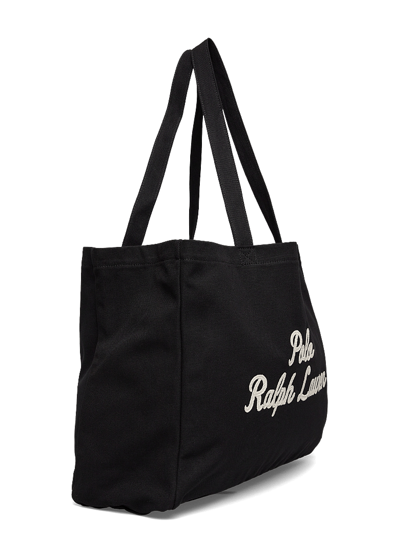 Polo Ralph Lauren - Embroidered Canvas Tote - iepirkties noteiktam pasākumam - black - 2