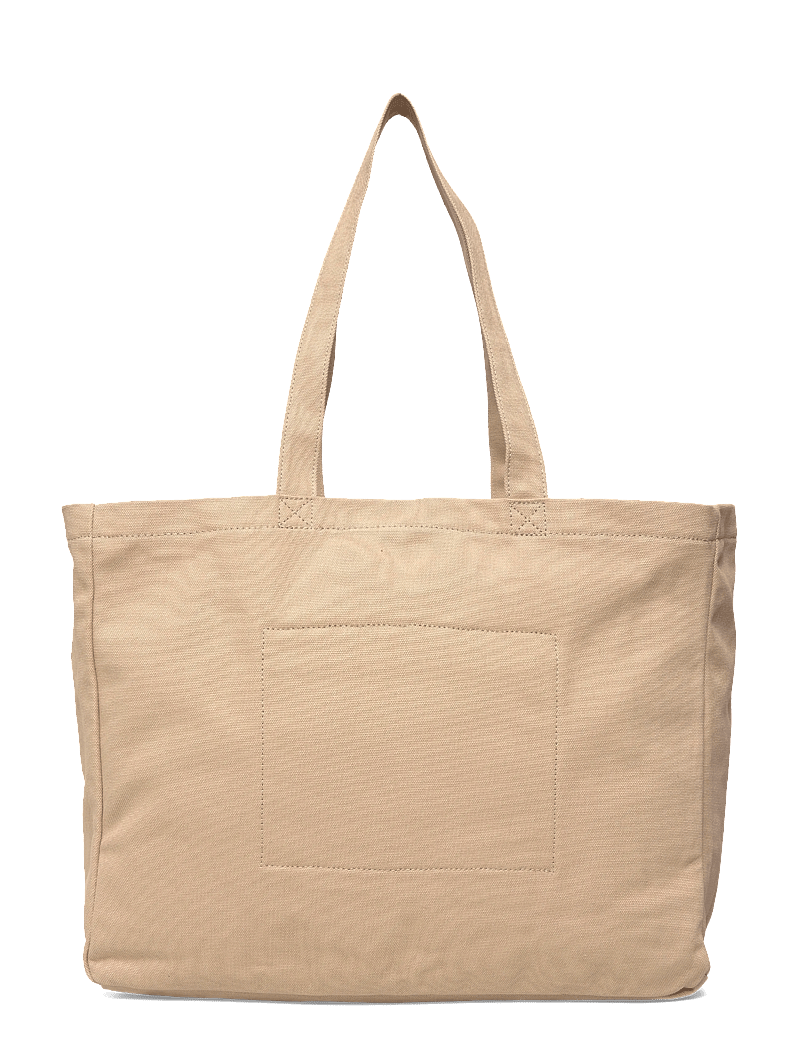 Polo Ralph Lauren - Embroidered Canvas Tote - shoppa efter tillfälle - tan - 1