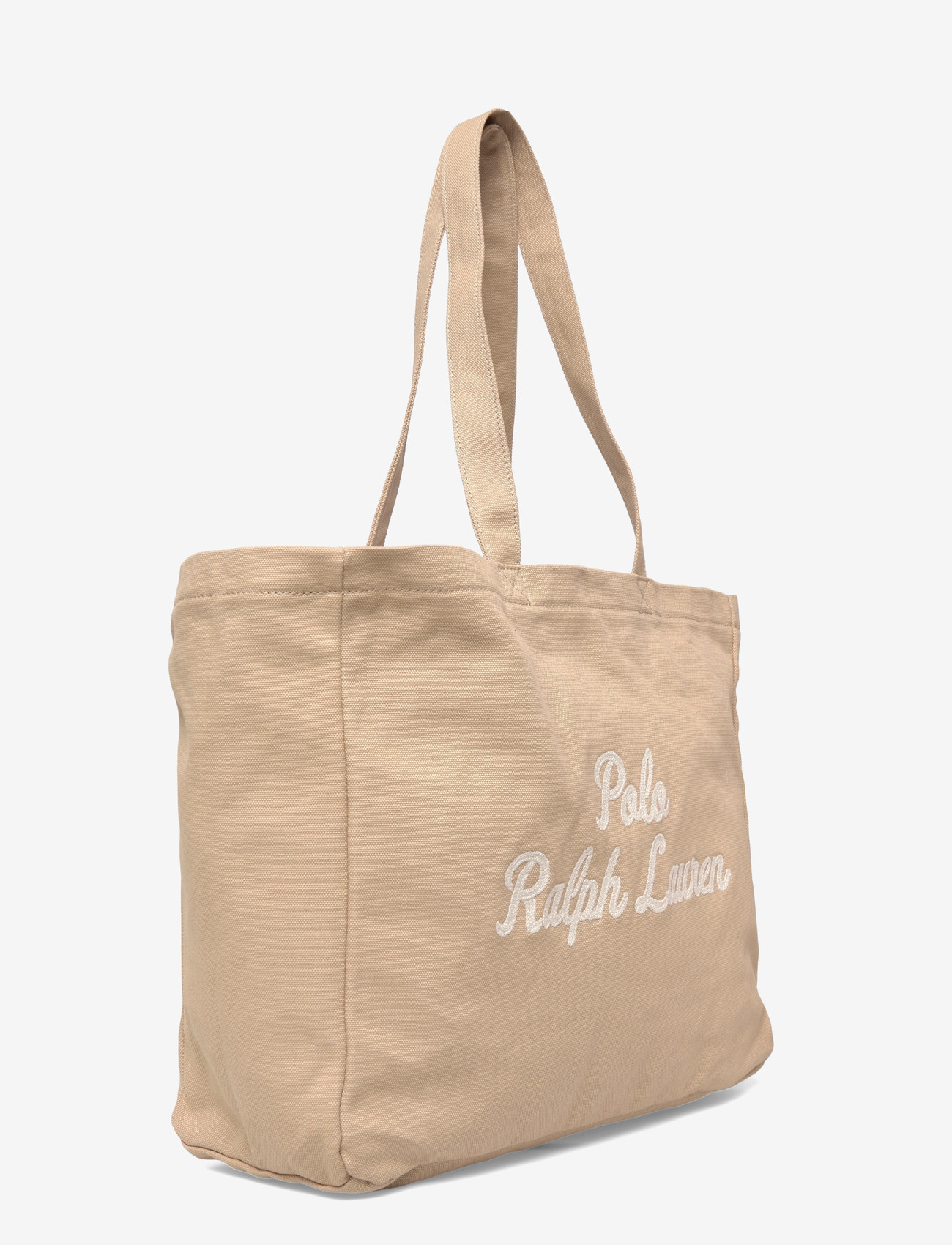 Polo Ralph Lauren - Embroidered Canvas Tote - shoppa efter tillfälle - tan - 2