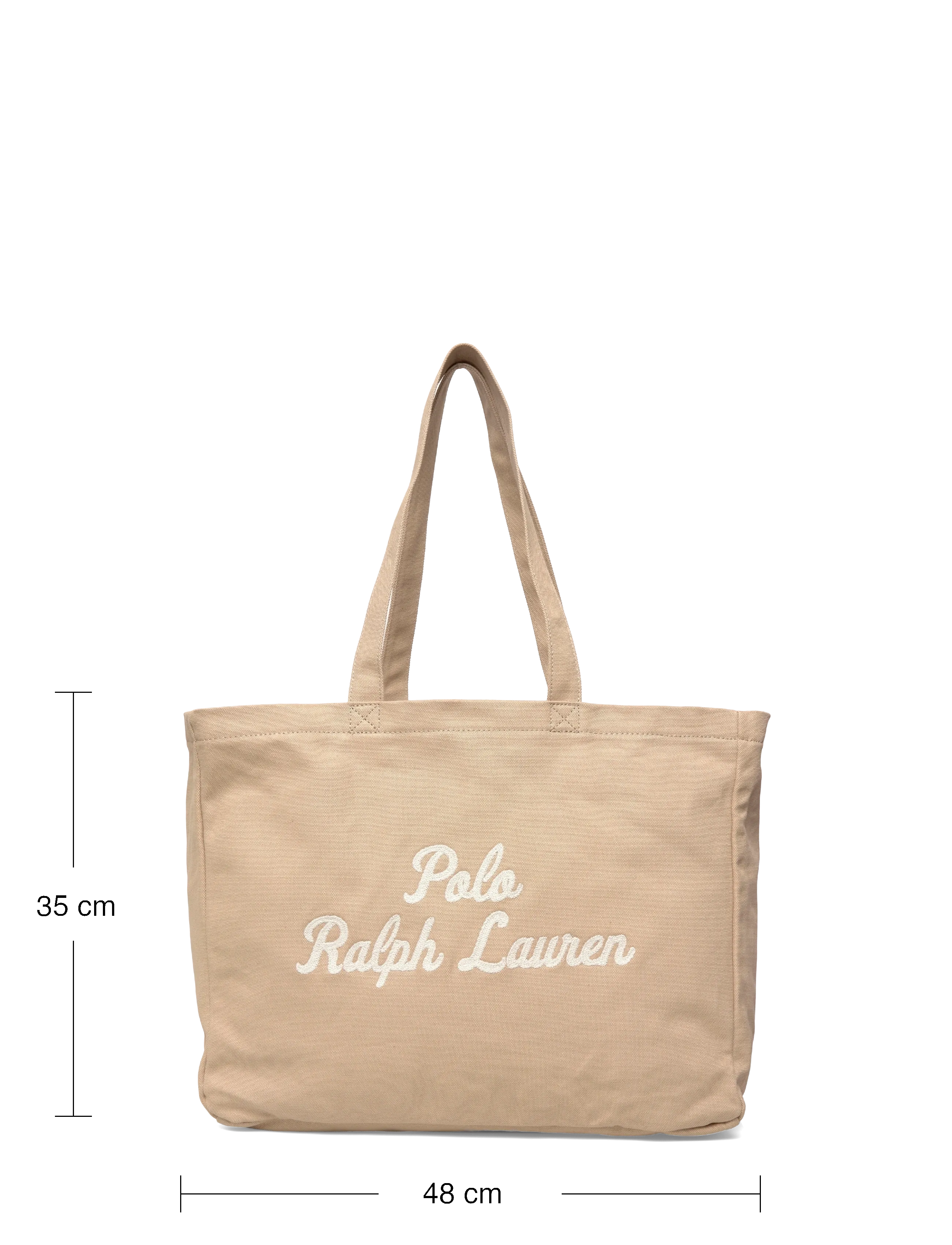 Polo Ralph Lauren - Embroidered Canvas Tote - nach anlass kaufen - tan - 3