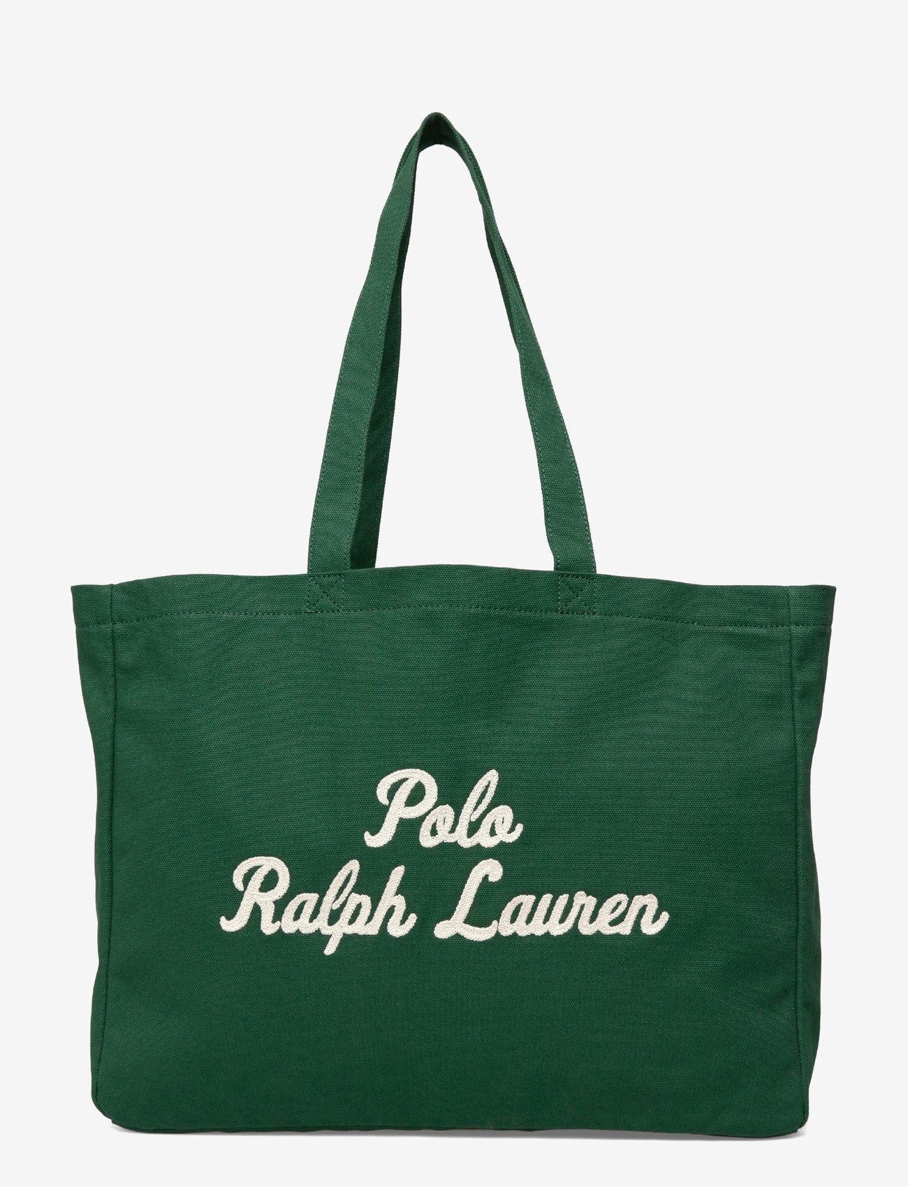 Polo Ralph Lauren - Embroidered Canvas Tote - shop by occasion - vintage pine - 0