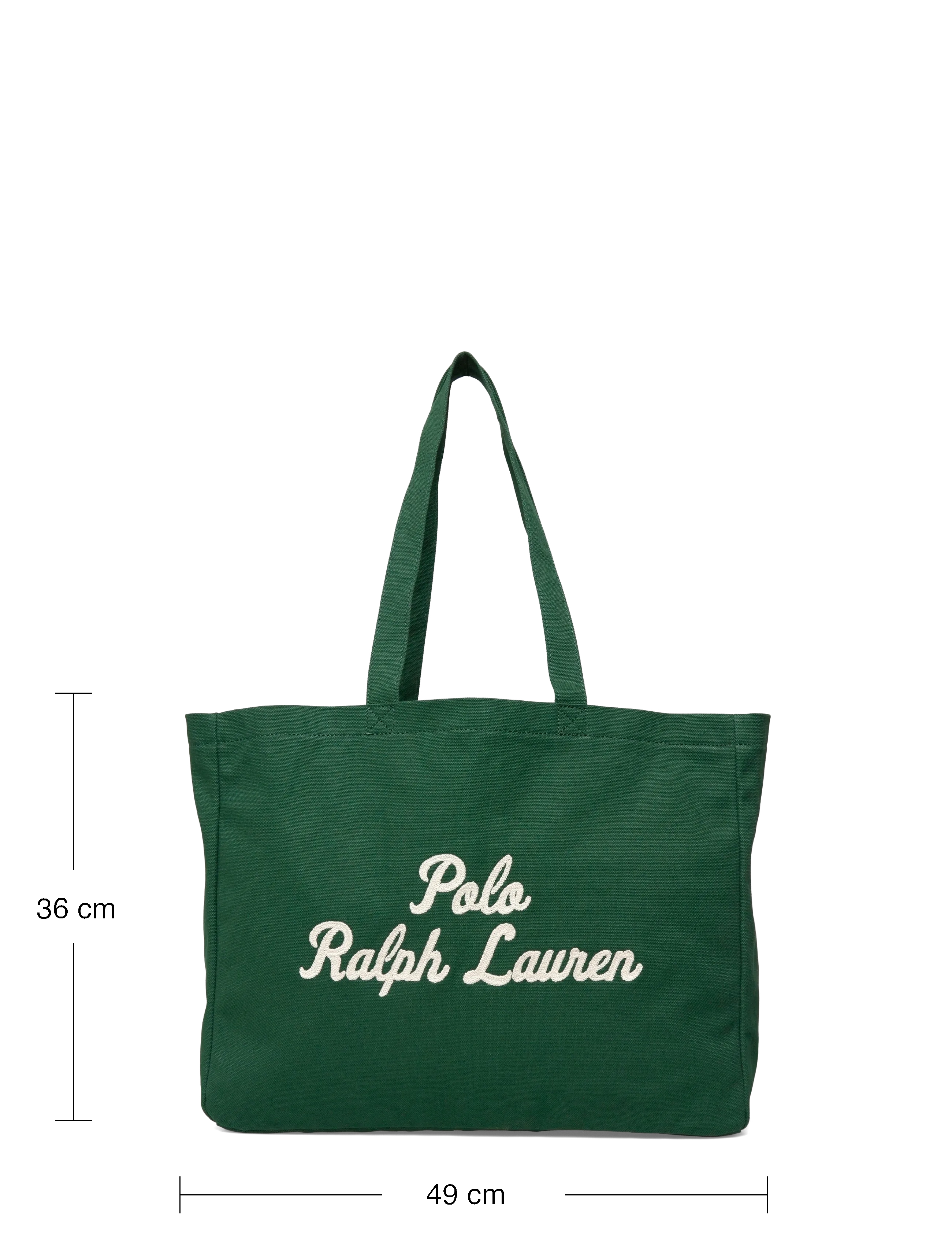 Polo Ralph Lauren - Embroidered Canvas Tote - nach anlass kaufen - vintage pine - 3