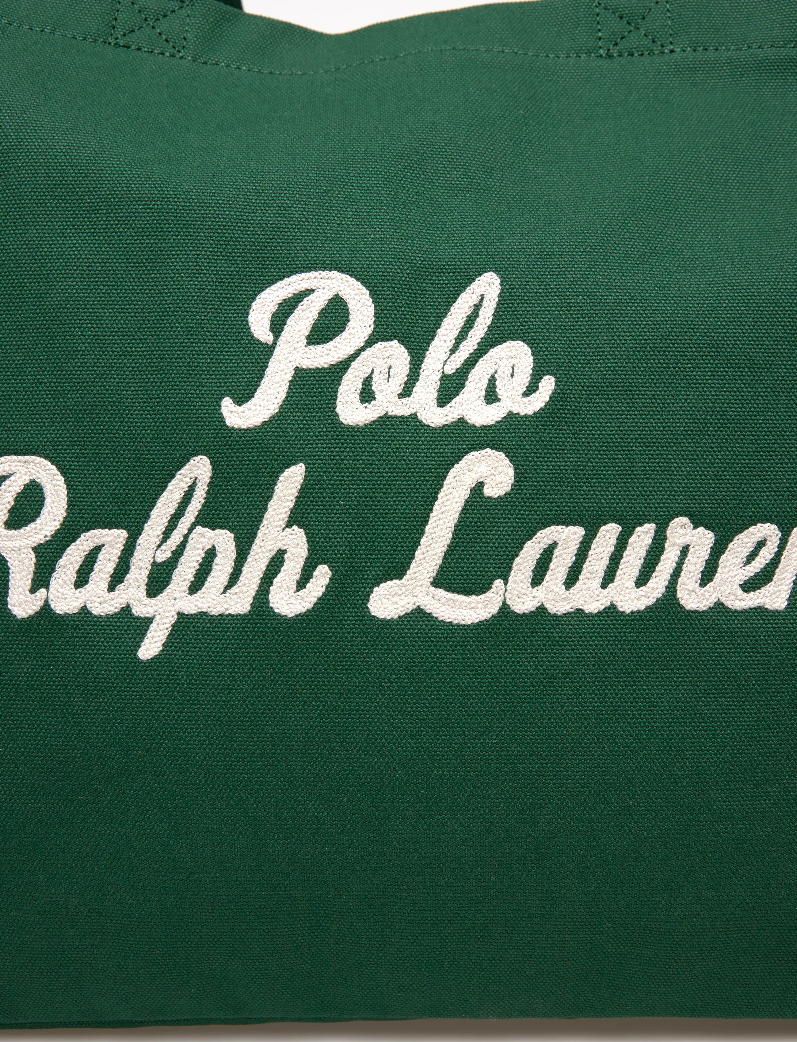 Polo Ralph Lauren - Embroidered Canvas Tote - nach anlass kaufen - vintage pine - 4