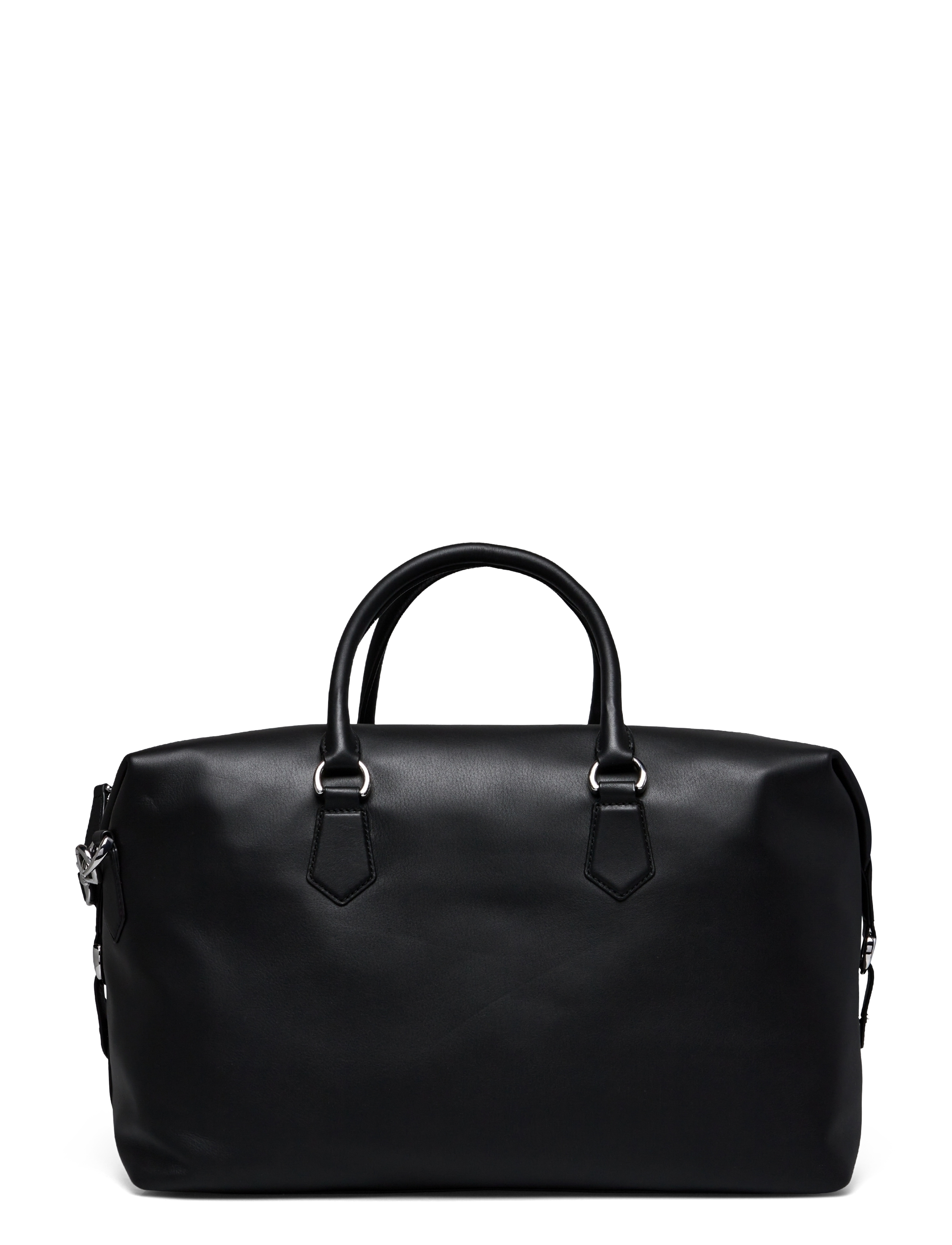 Polo Ralph Lauren - SMOOTH LEATHER-DUFFLE-DFL-LRG - black - 1