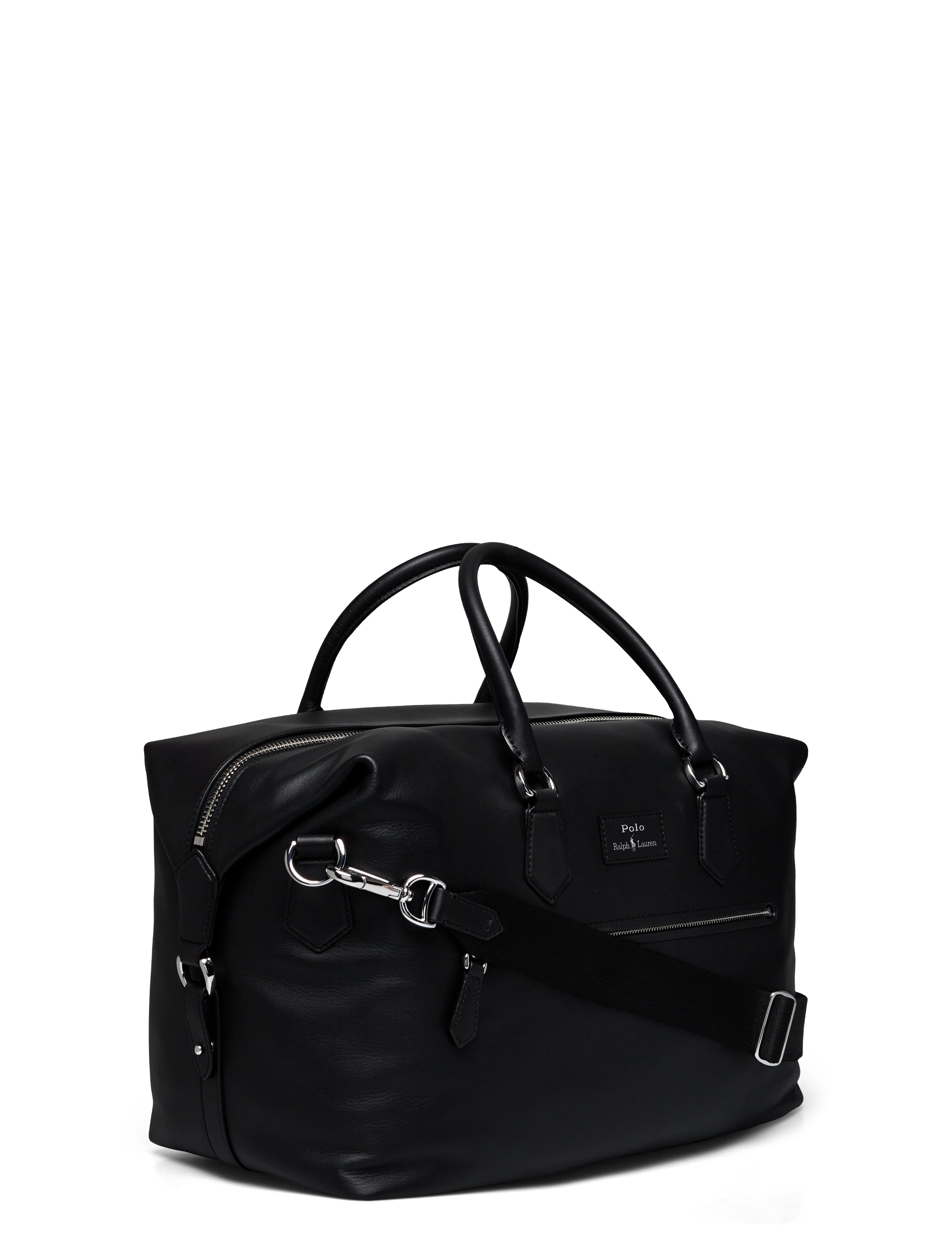 Polo Ralph Lauren - SMOOTH LEATHER-DUFFLE-DFL-LRG - black - 2