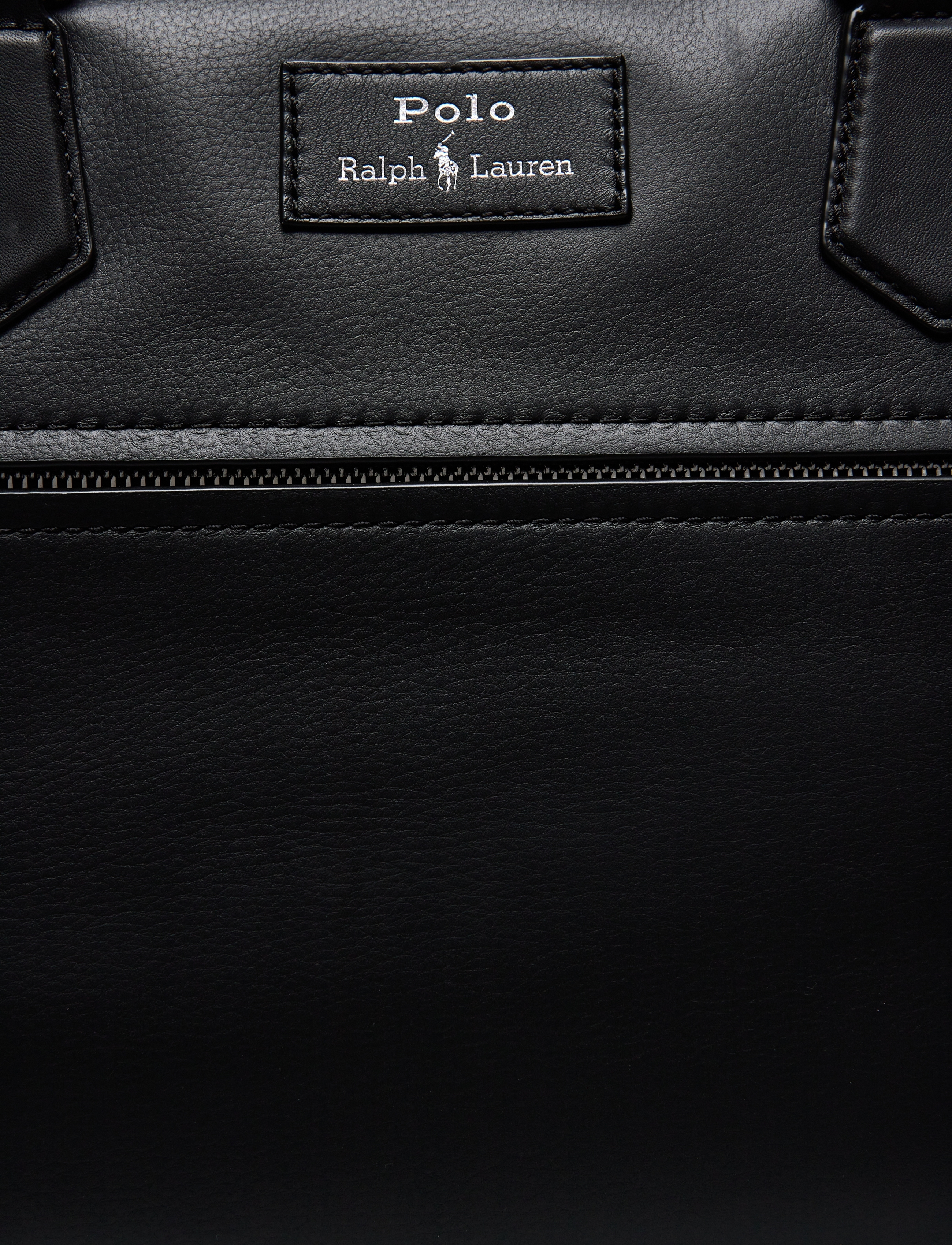 Polo Ralph Lauren - SMOOTH LEATHER-DUFFLE-DFL-LRG - black - 3