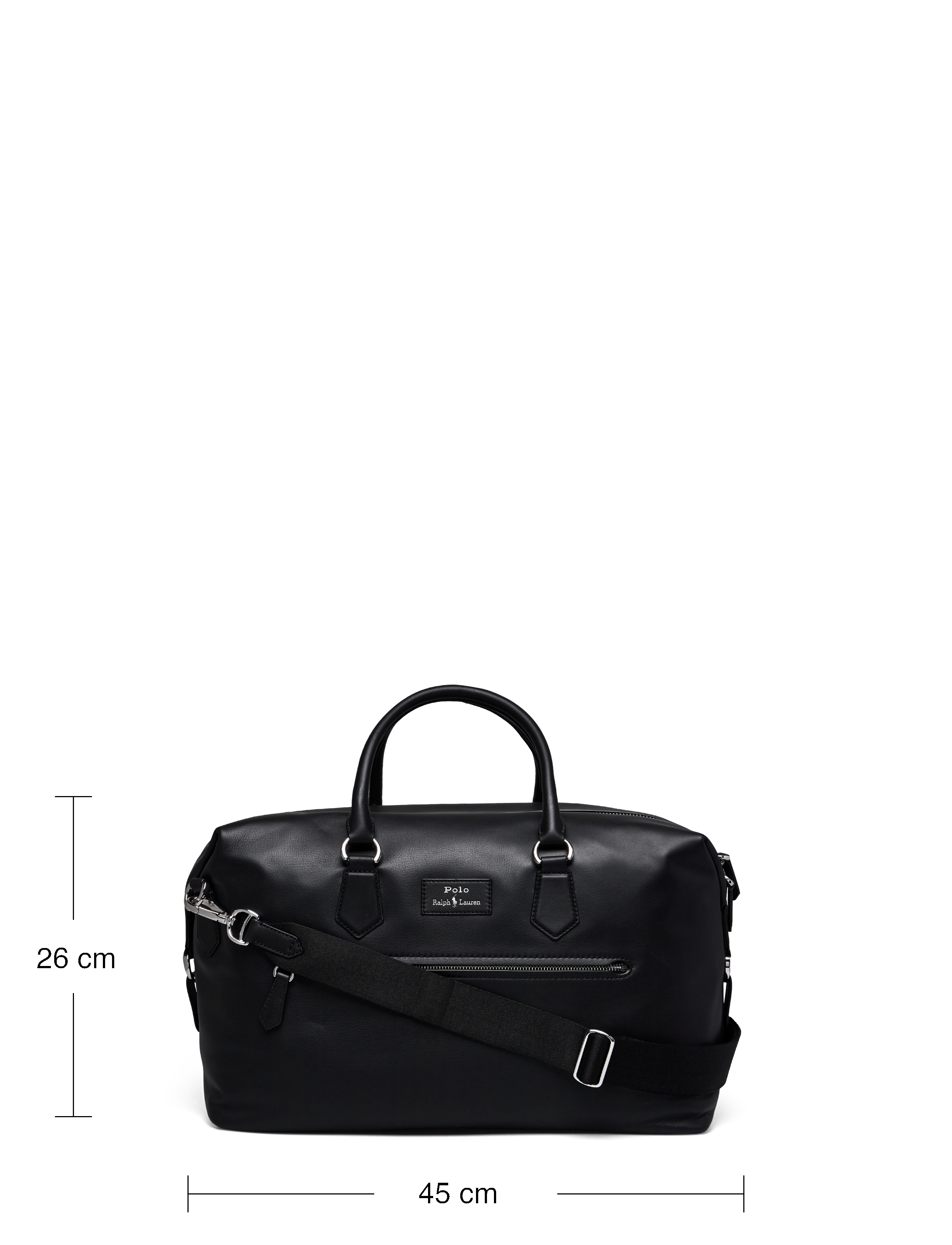 Polo Ralph Lauren - SMOOTH LEATHER-DUFFLE-DFL-LRG - black - 5