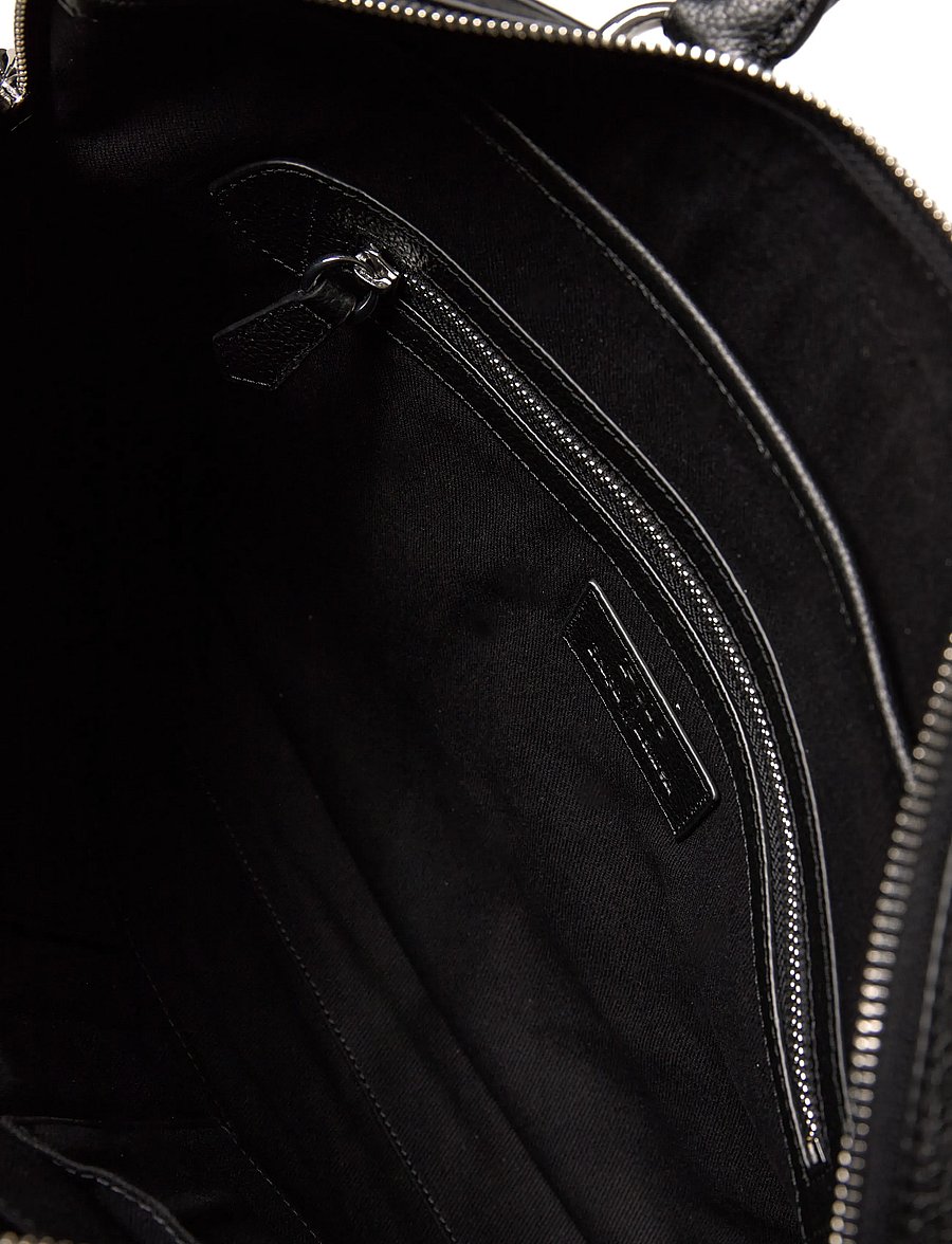 Polo Ralph Lauren - Pebbled Leather Commuter Bag - shoppa efter tillfälle - black - 5