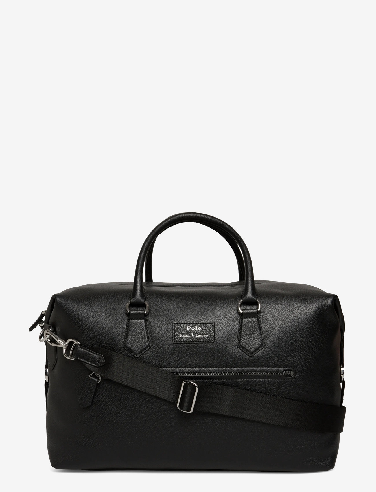 Polo Ralph Lauren - Pebbled Leather Duffel - osta olukorra järgi - black - 0