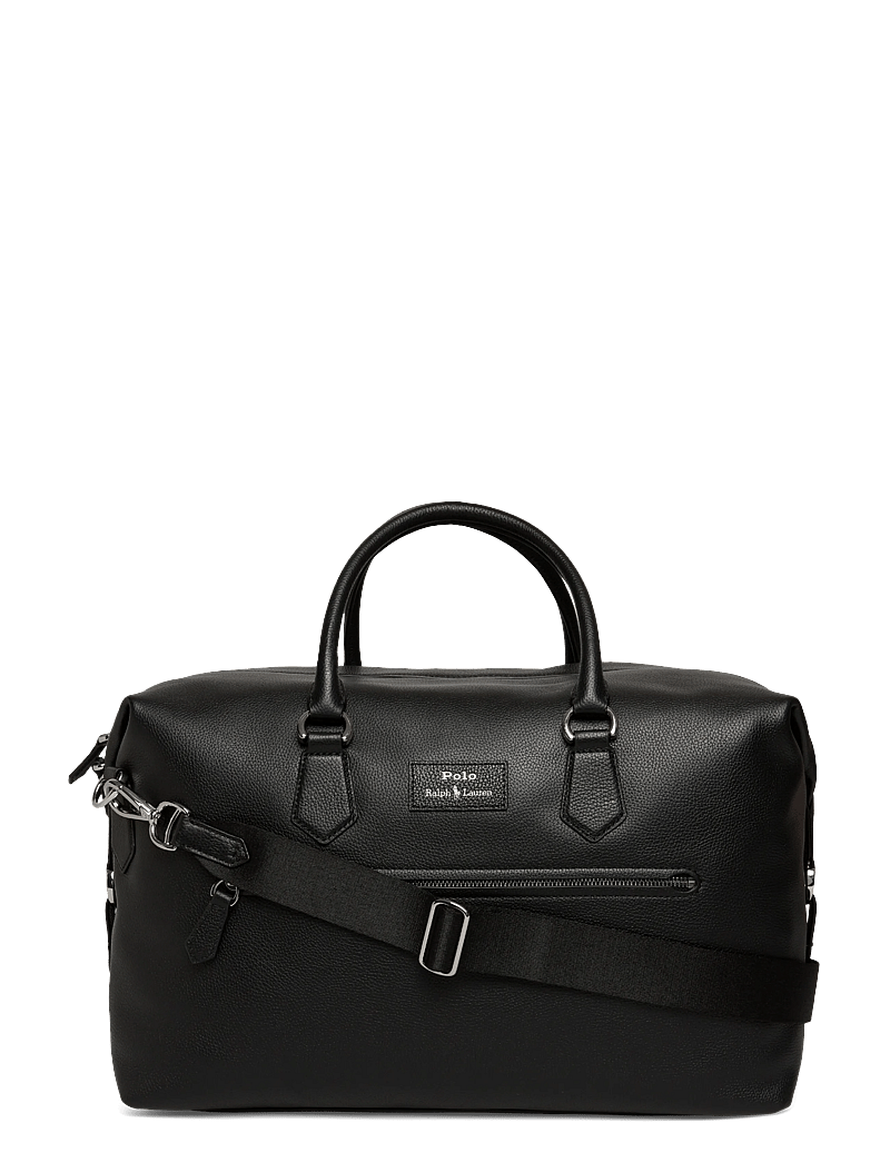 Polo Ralph Lauren - Pebbled Leather Duffel - shop efter anledning - black - 0