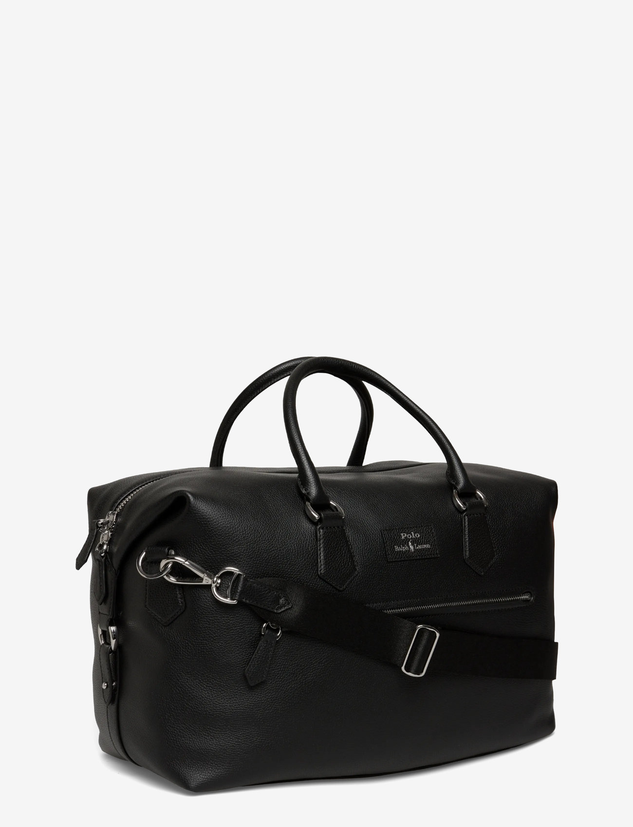 Polo Ralph Lauren - Pebbled Leather Duffel - osta olukorra järgi - black - 2