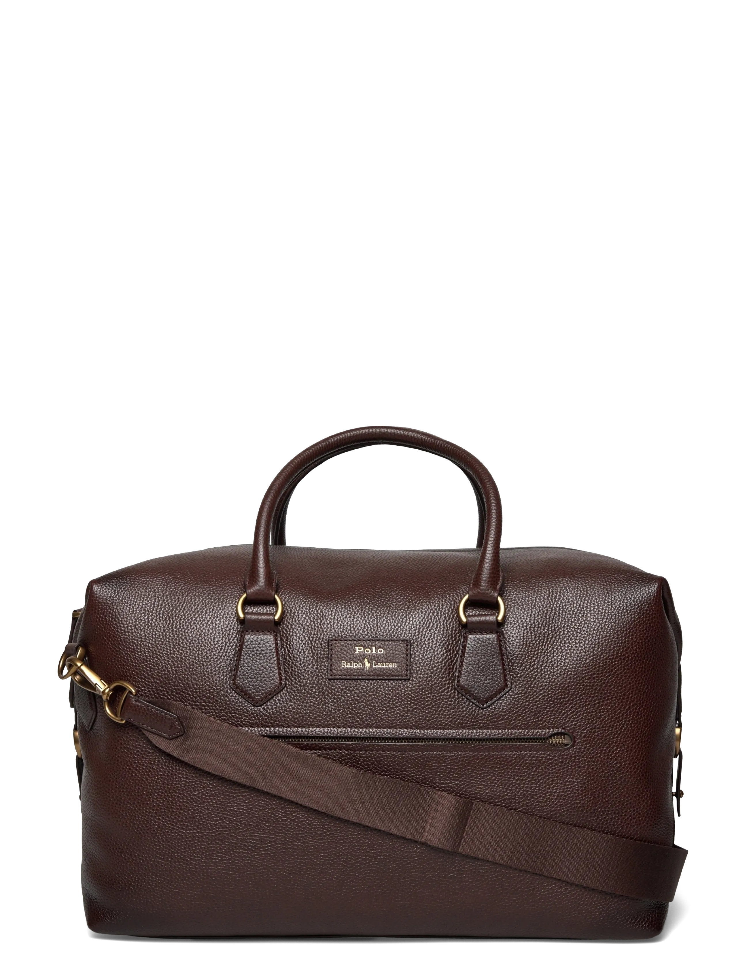 Pebbled Leather Duffel