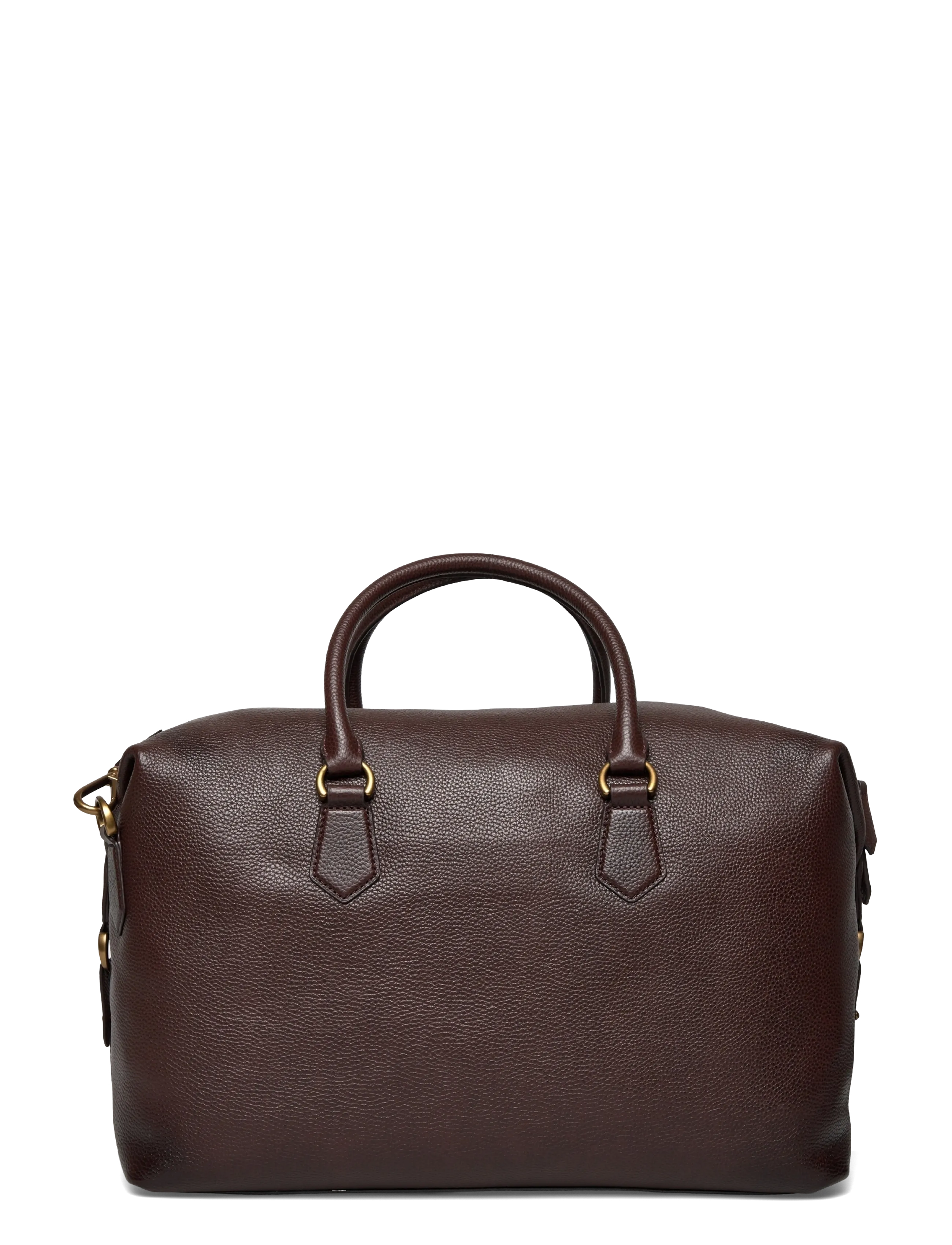 Polo Ralph Lauren - Pebbled Leather Duffel - osta olukorra järgi - dark brown - 1