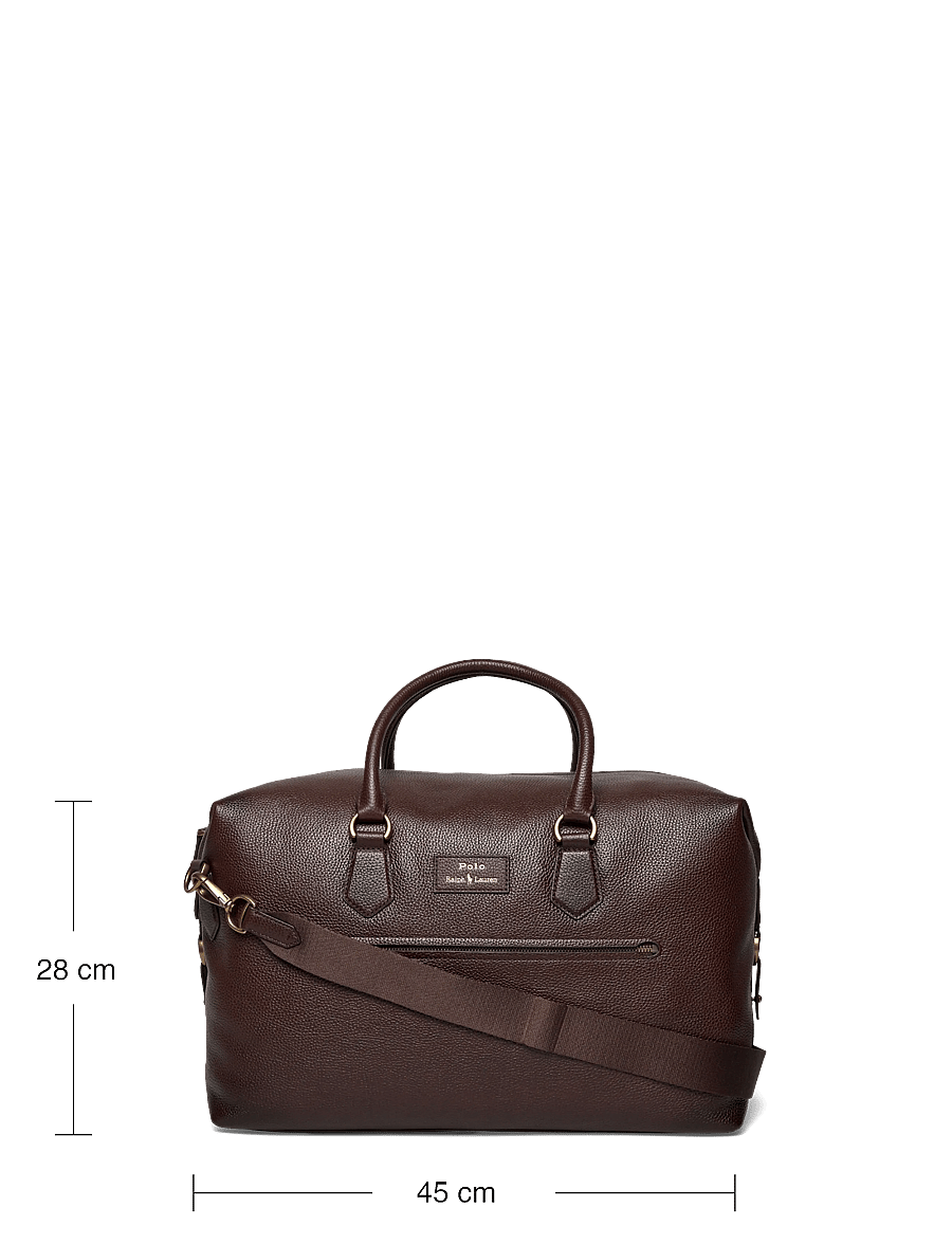 Polo Ralph Lauren - Pebbled Leather Duffel - osta olukorra järgi - dark brown - 3
