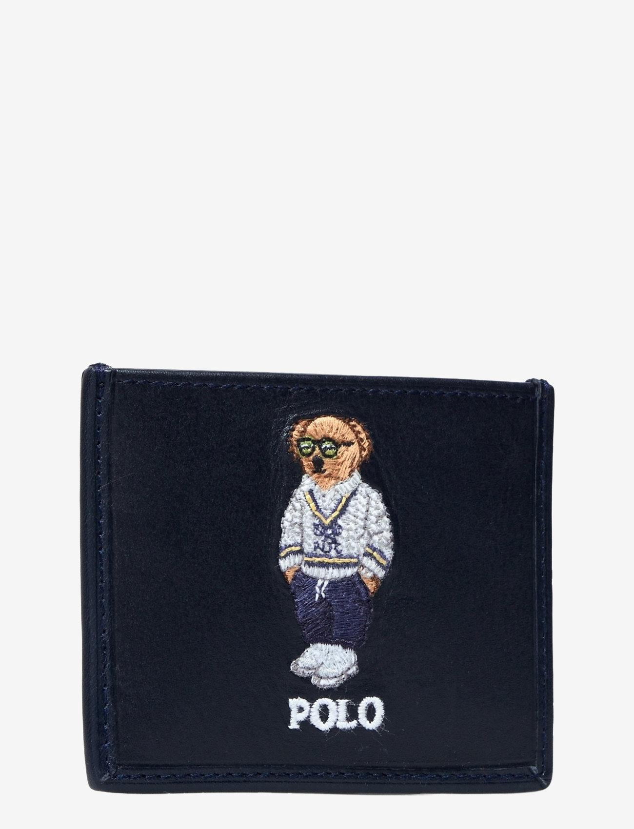 Polo Ralph Lauren Polo Bear Leather Card Case (RAF405962467 ...