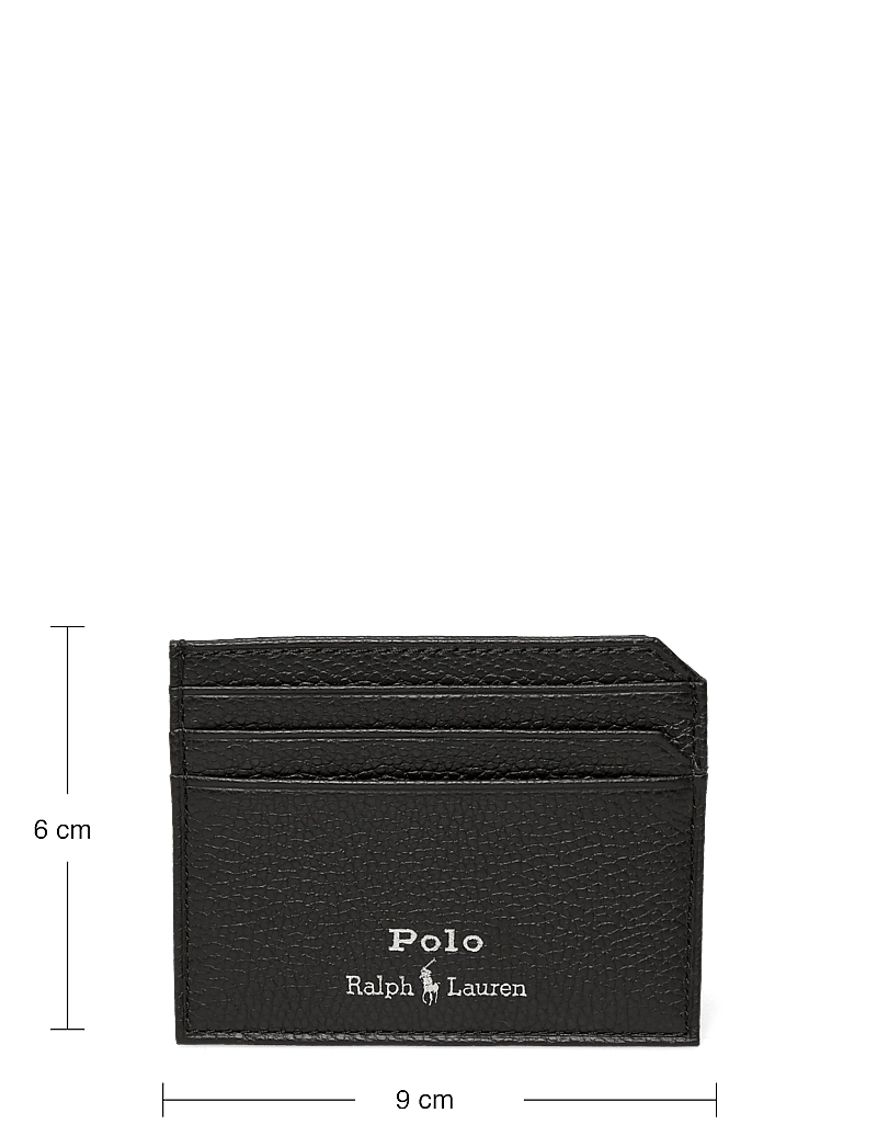 Polo Ralph Lauren - Pebbled Leather Card Case - kartenetuis - black - 3