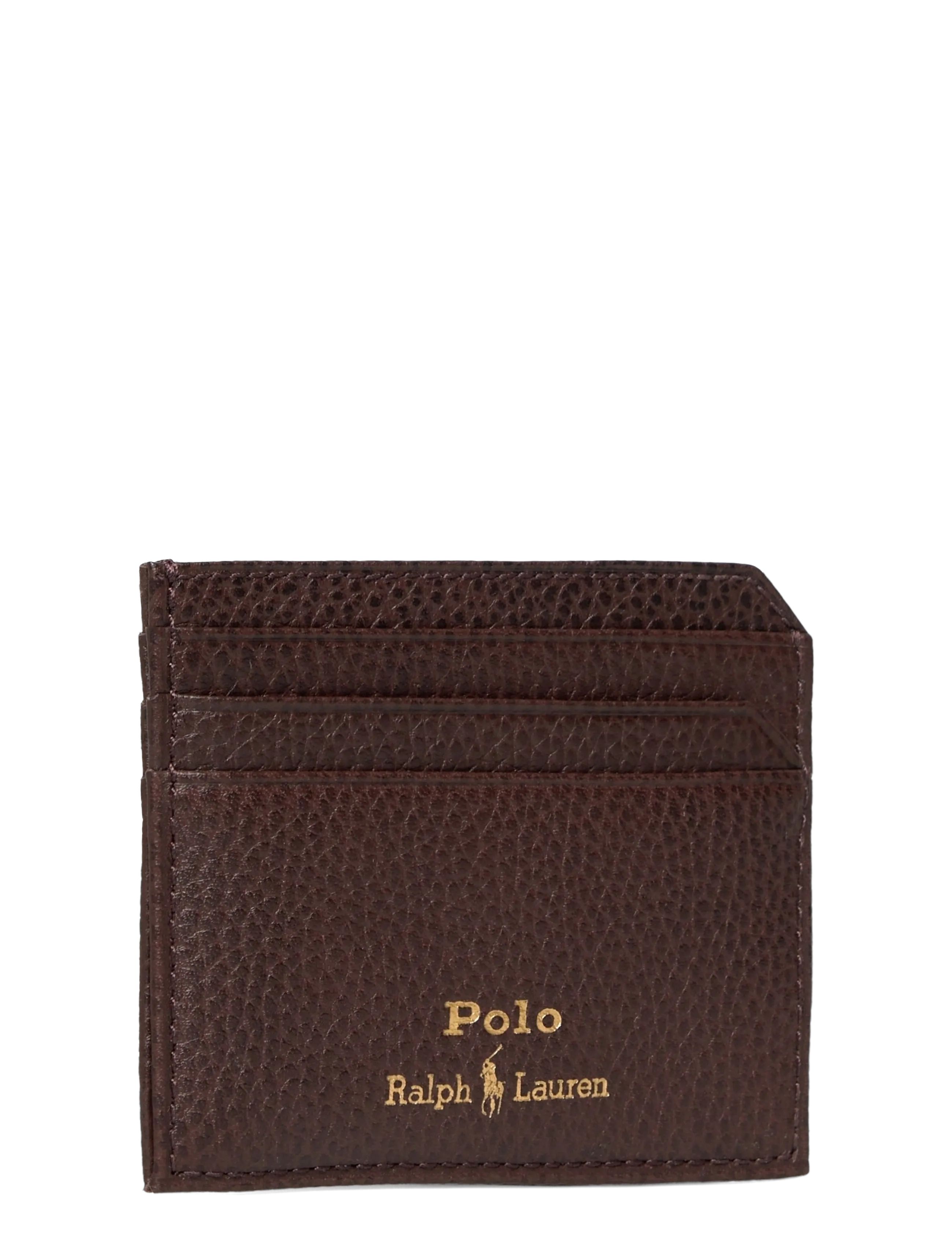Polo Ralph Lauren - Pebbled Leather Card Case - kartenetuis - dark brown - 2