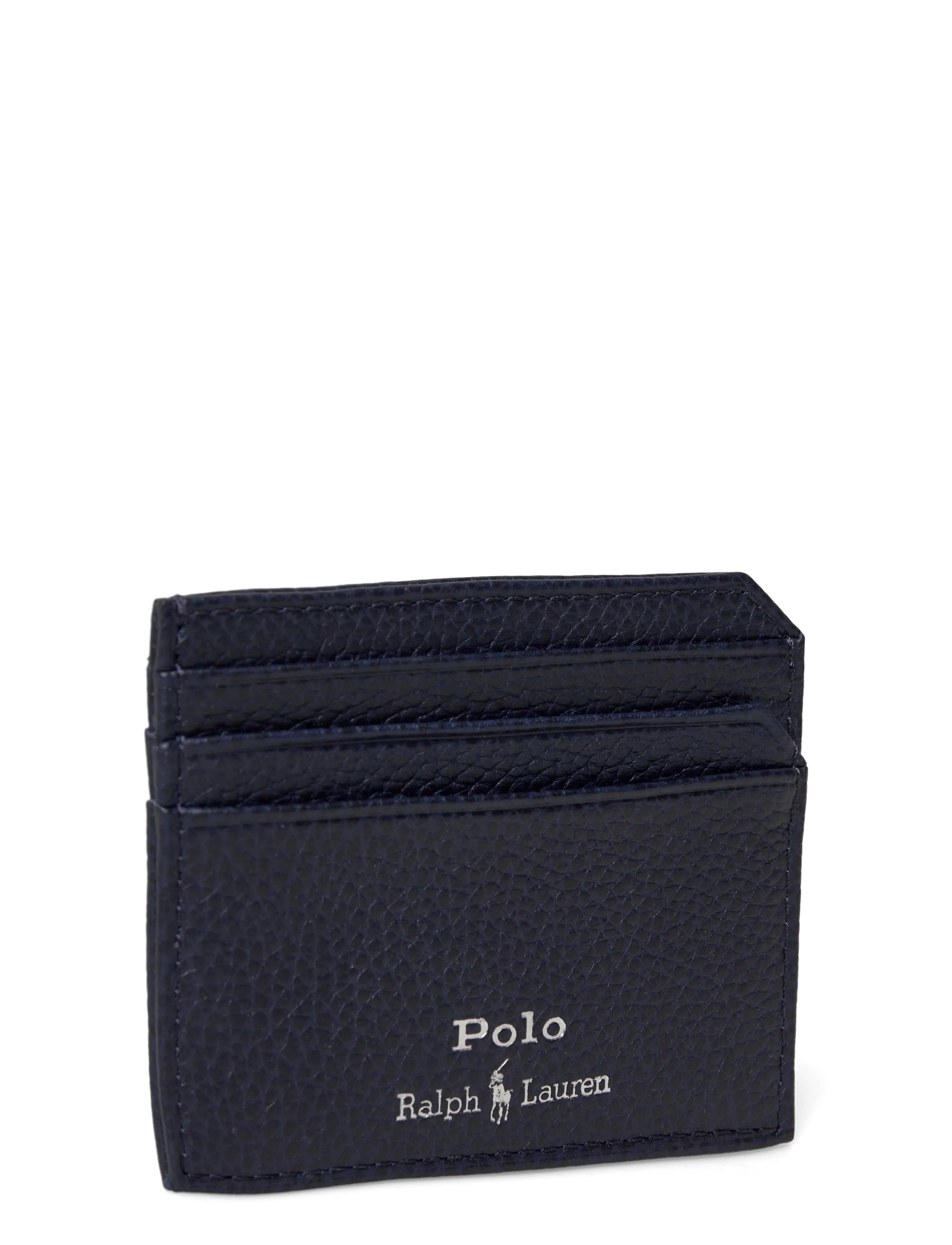 Polo Ralph Lauren - Pebbled Leather Card Case - kartenetuis - navy - 2