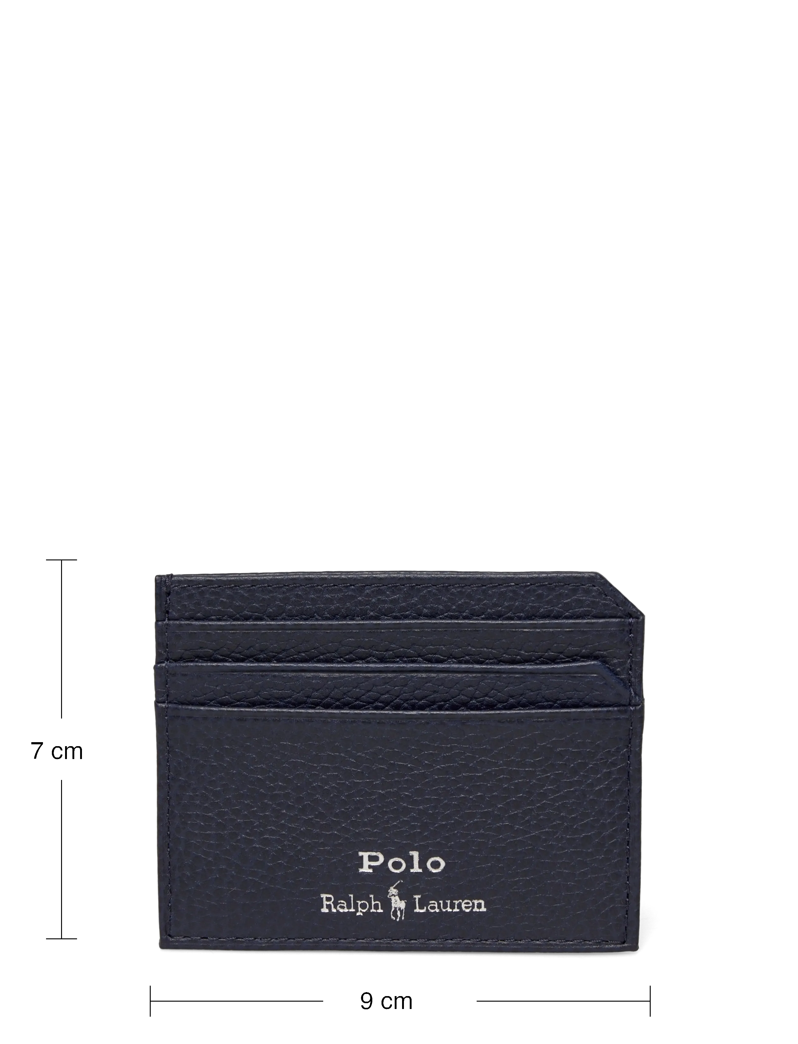 Polo Ralph Lauren - Pebbled Leather Card Case - kartenetuis - navy - 3