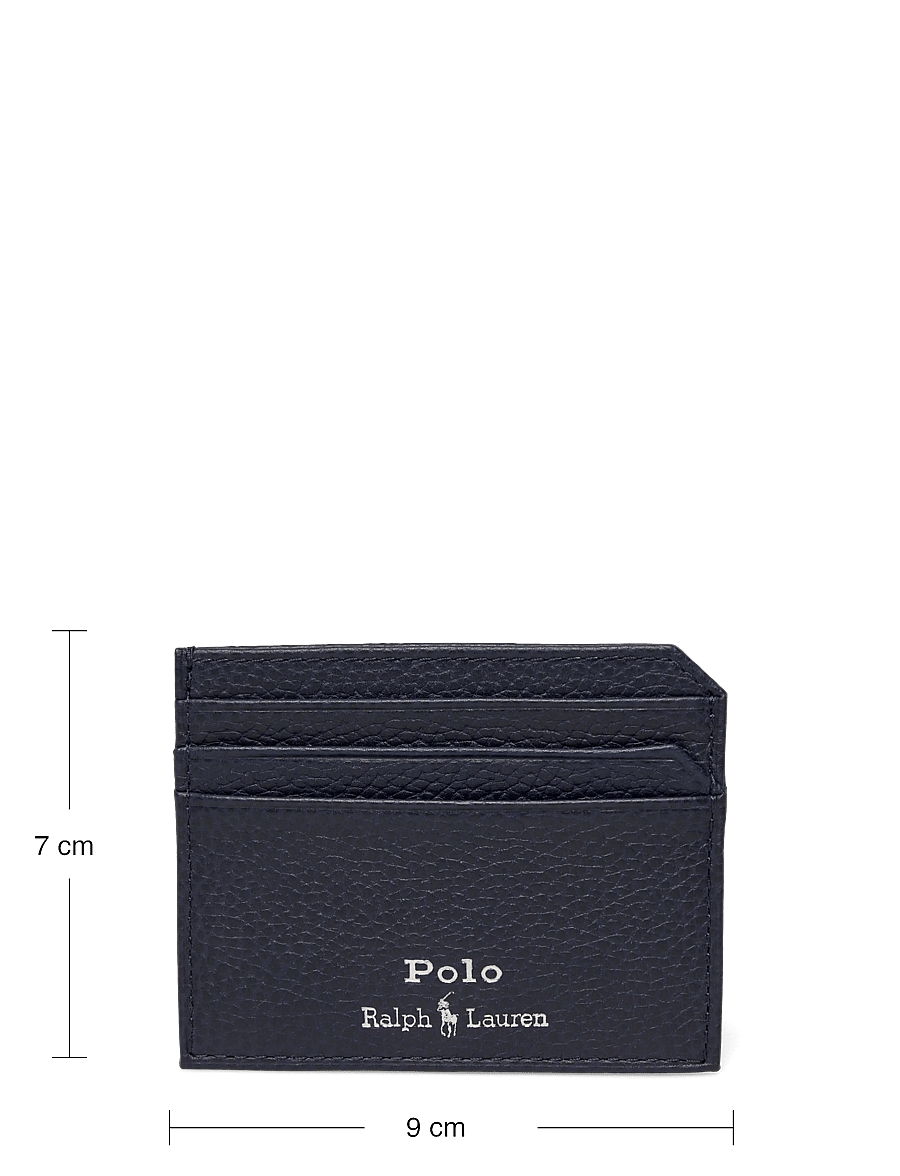 Polo Ralph Lauren - Pebbled Leather Card Case - kartenetuis - navy - 3