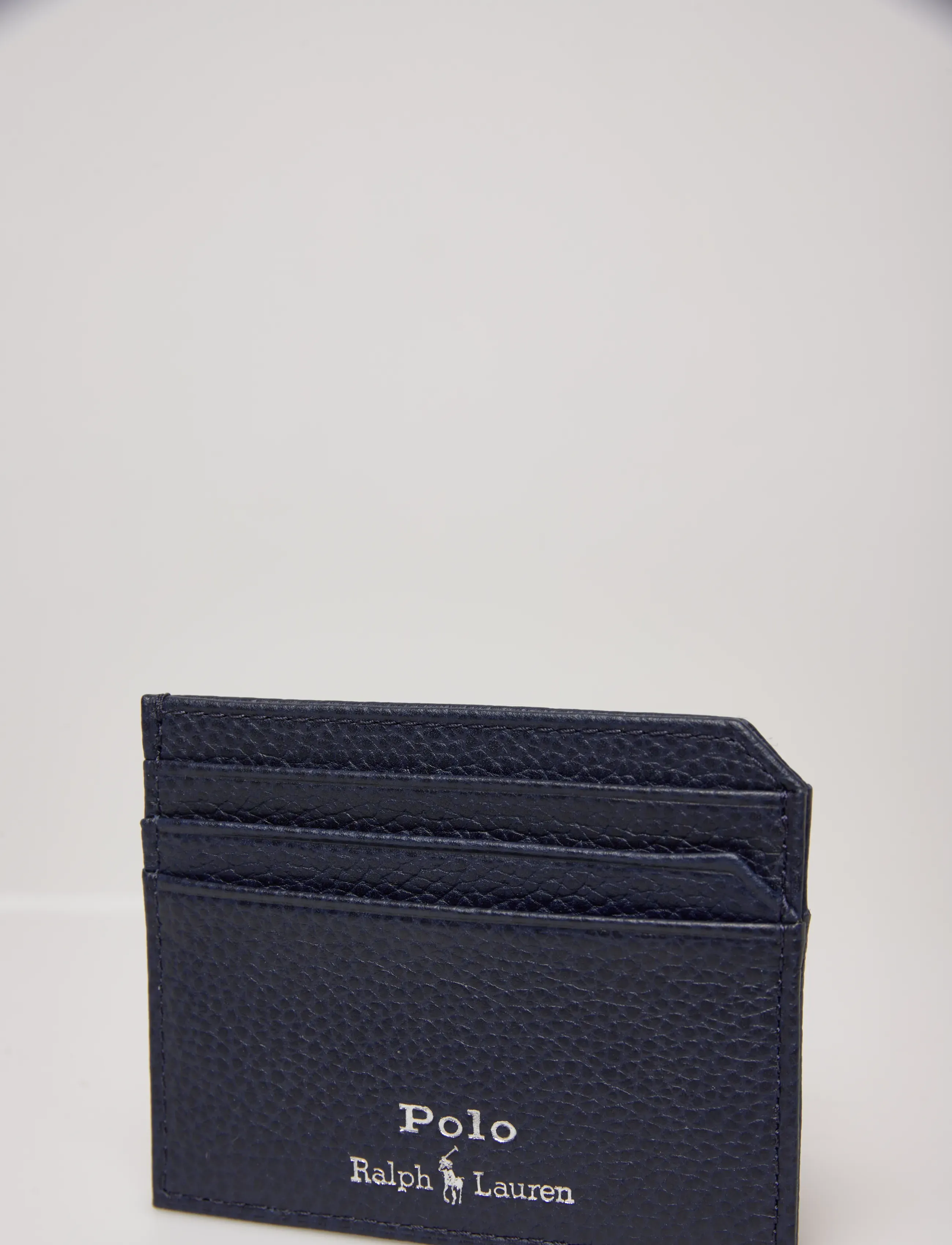 Polo Ralph Lauren - Pebbled Leather Card Case - kartenetuis - navy - 4
