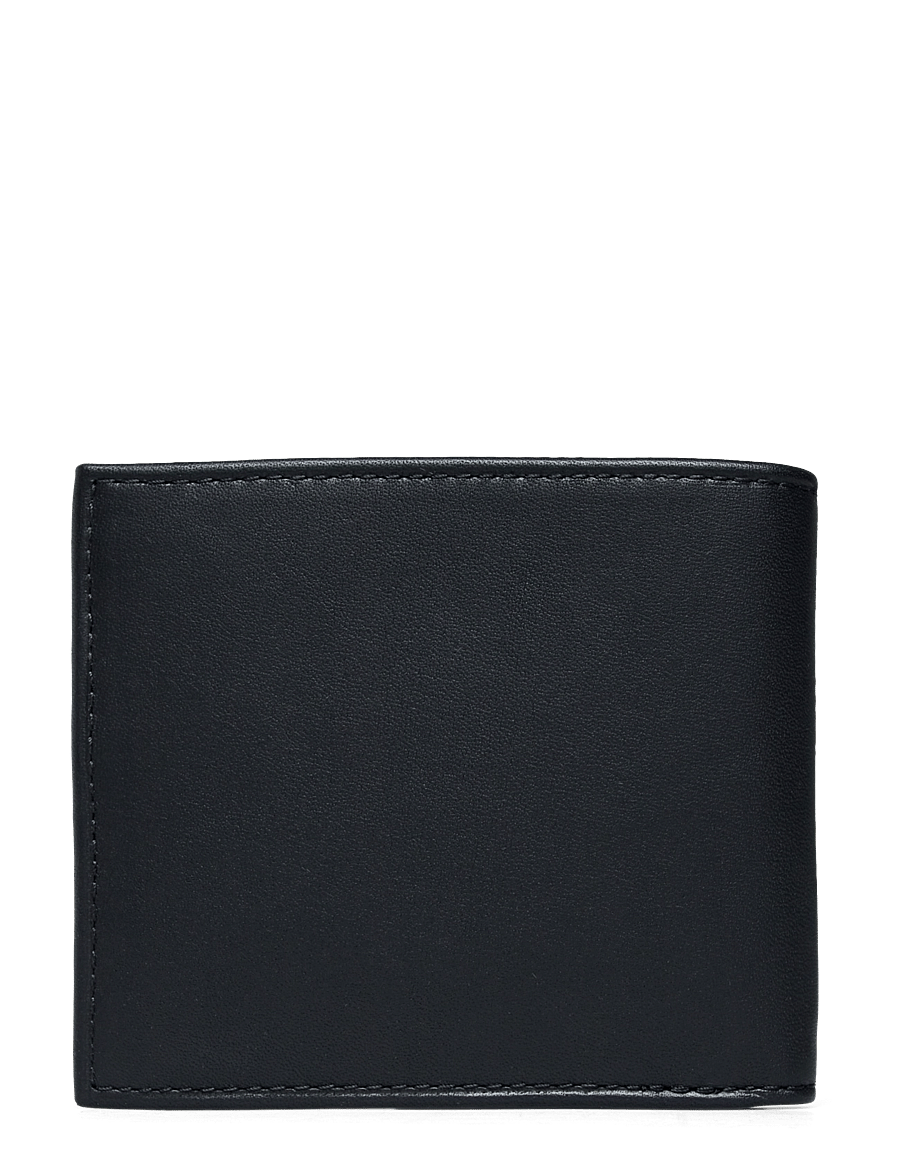 Polo Ralph Lauren - SMOOTH LEATHER-BILLFOLD-WLT-MED - maki - black - 1