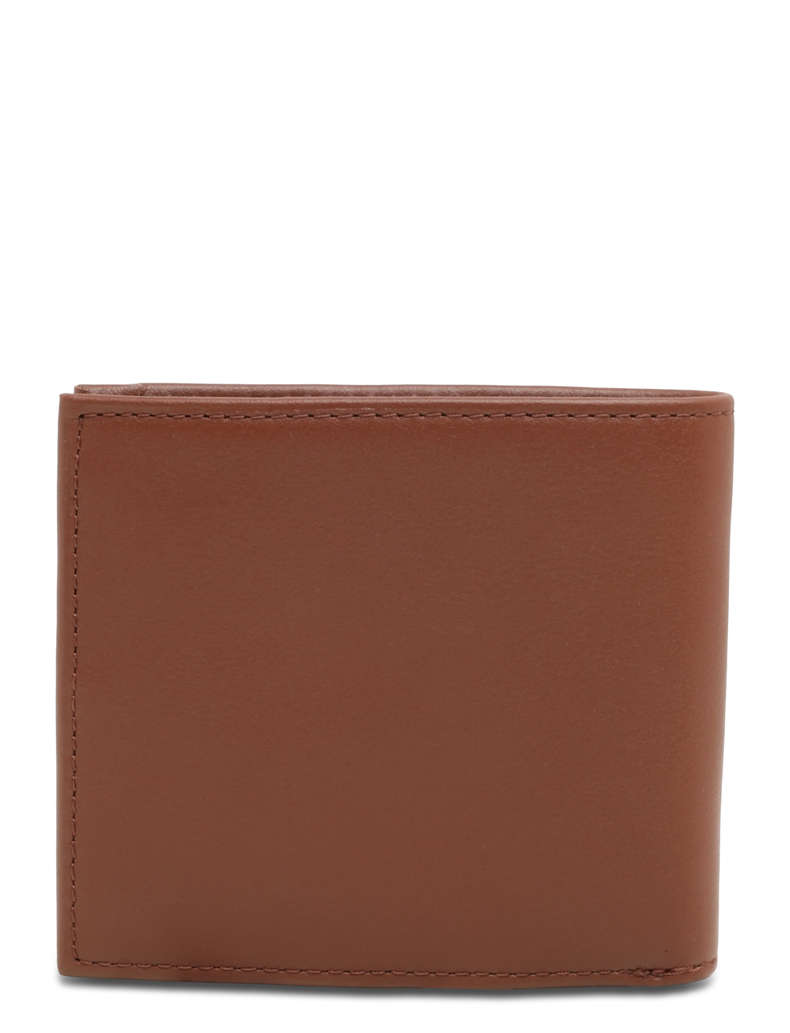Polo Ralph Lauren - SMOOTH LEATHER-BILLFOLD-WLT-MED - punge - saddle - 1