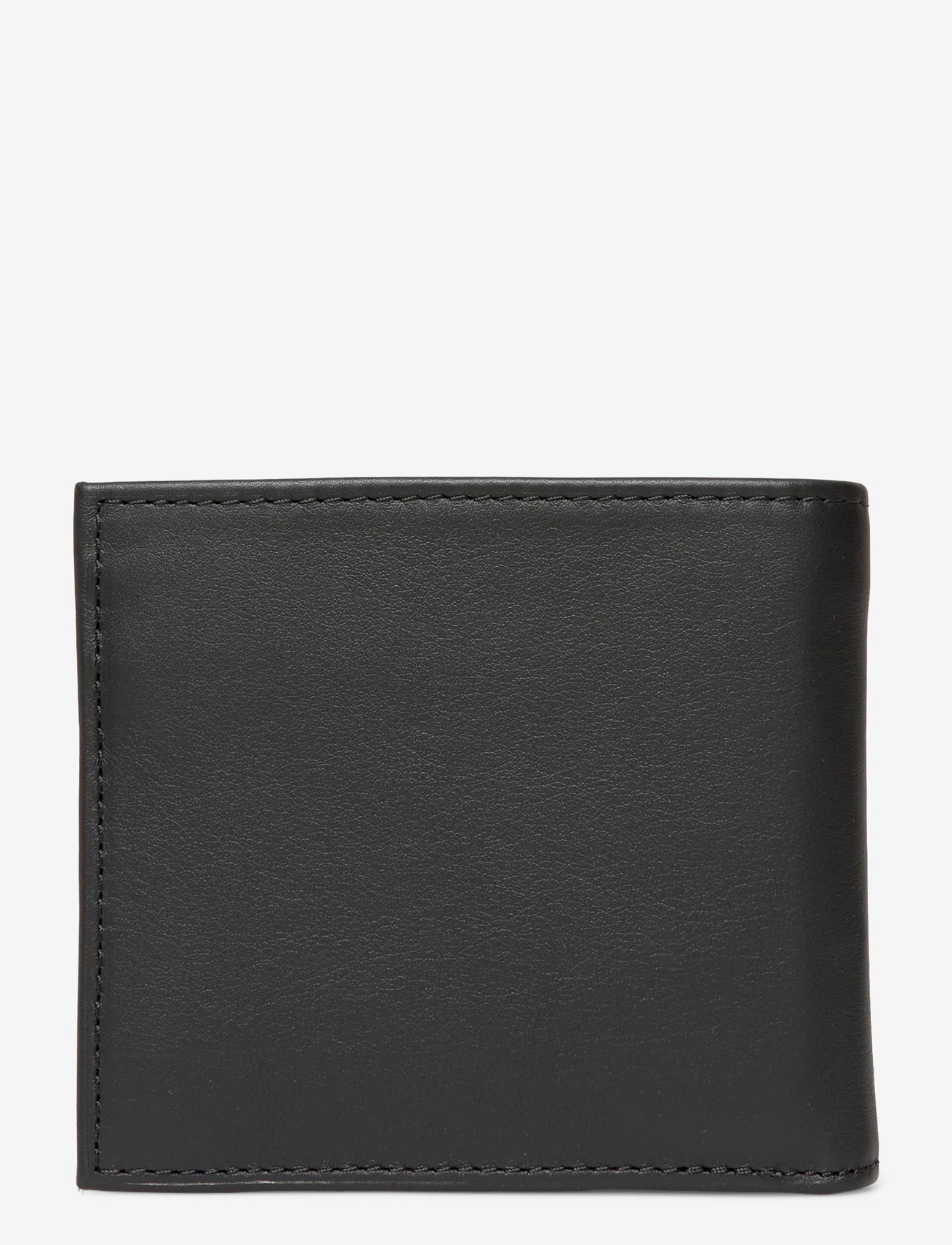 Polo Ralph Lauren - Smooth Leather Billfold Coin Wallet - plånböcker - black - 1