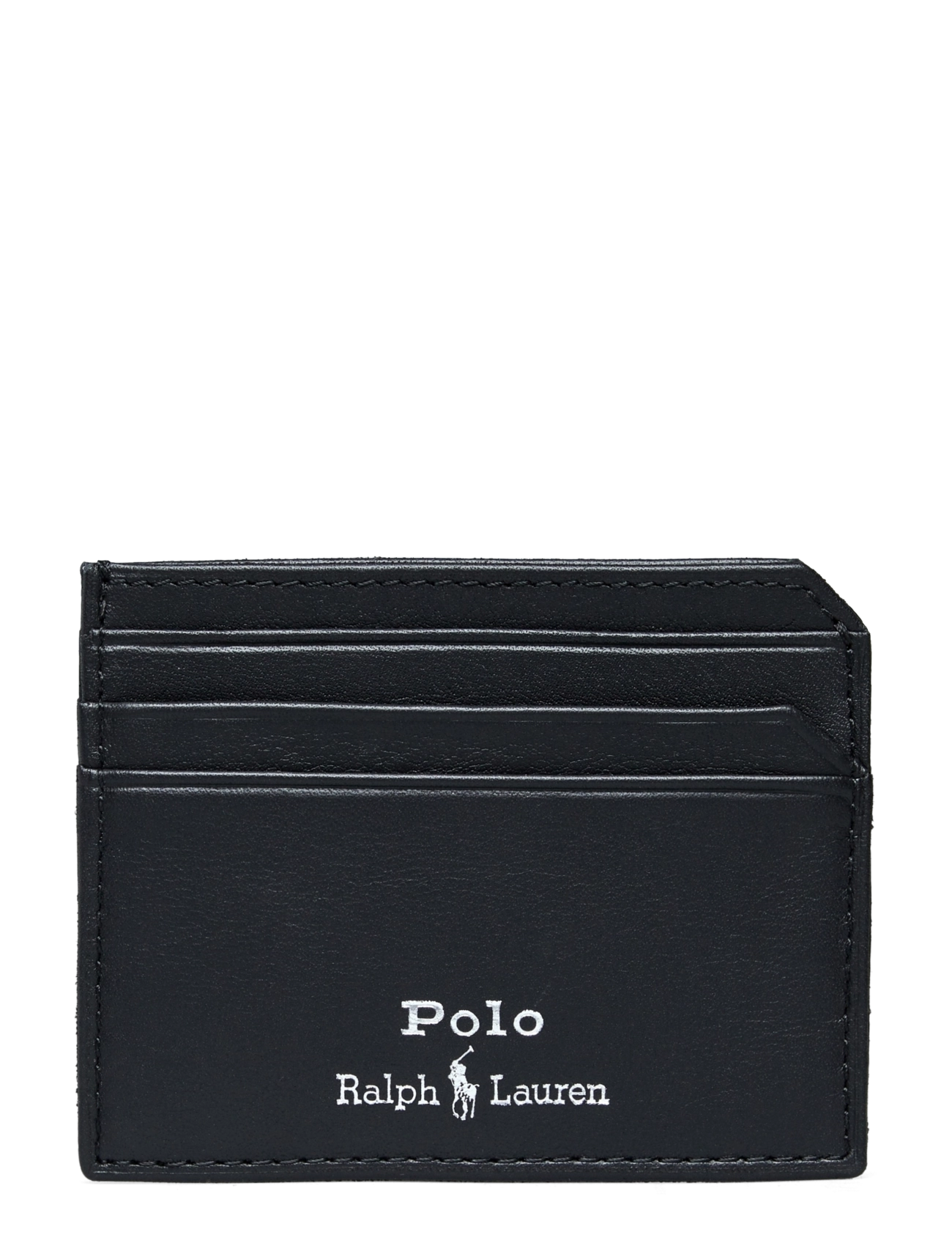 Polo Ralph Lauren Smooth Leather-Card Case-Ccs-Sma, One Size, Wallets, Schwarz - Cardholder, Männerswear