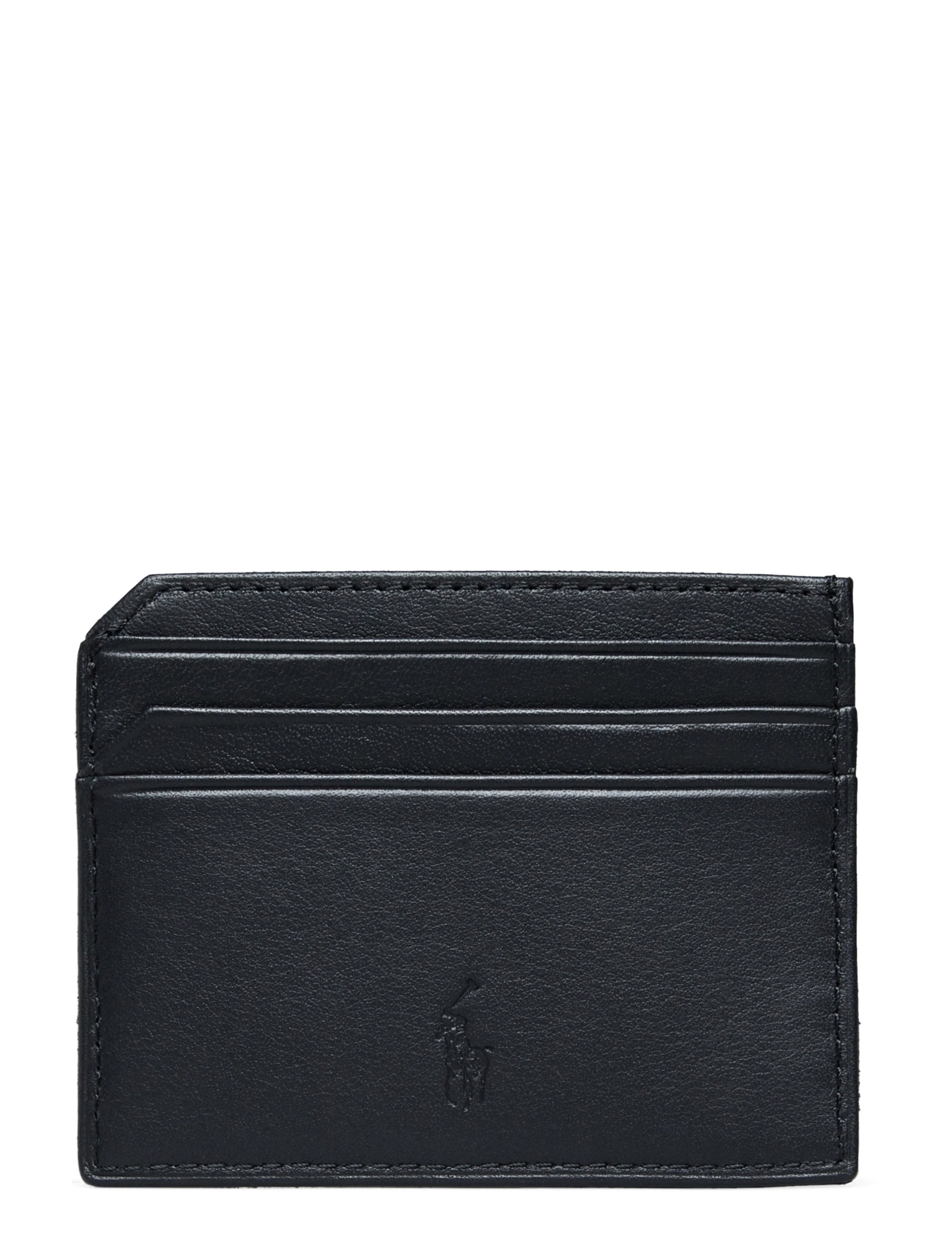 Polo Ralph Lauren - Smooth Leather Card Case - kortaveski - black - 1