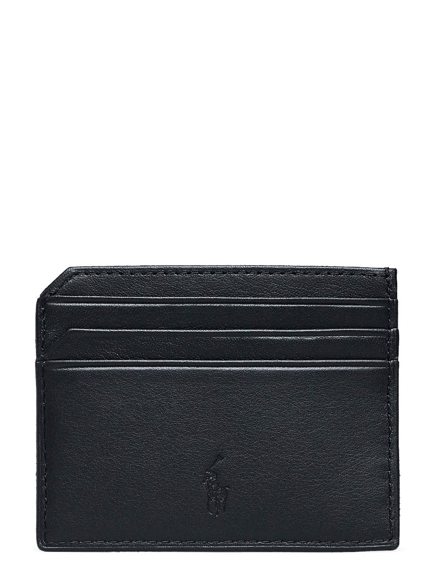 Polo Ralph Lauren - SMOOTH LEATHER-CARD CASE-CCS-SMA - kortholdere - black - 1