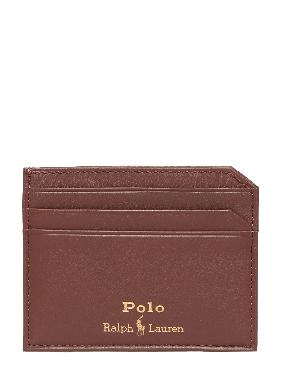Polo Ralph Lauren - SMOOTH LEATHER-CARD CASE-CCS-SMA - korthållare - saddle - 0