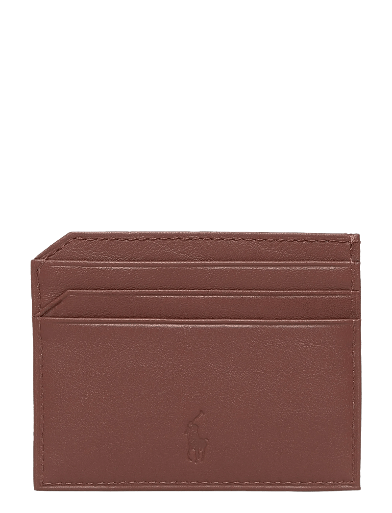 Polo Ralph Lauren - Smooth Leather Card Case - plånböcker & fodral - saddle - 1
