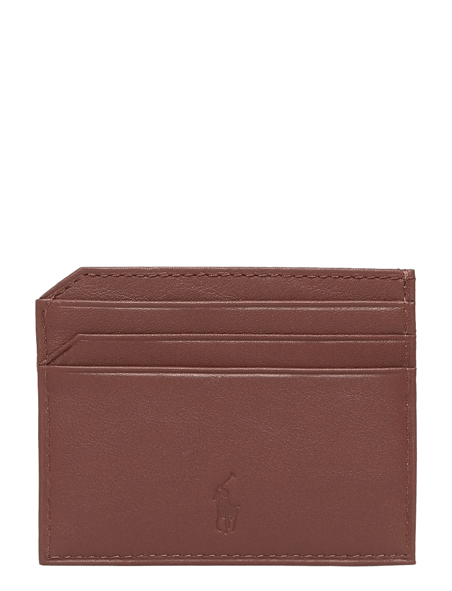 Polo Ralph Lauren - SMOOTH LEATHER-CARD CASE-CCS-SMA - korthållare - saddle - 1