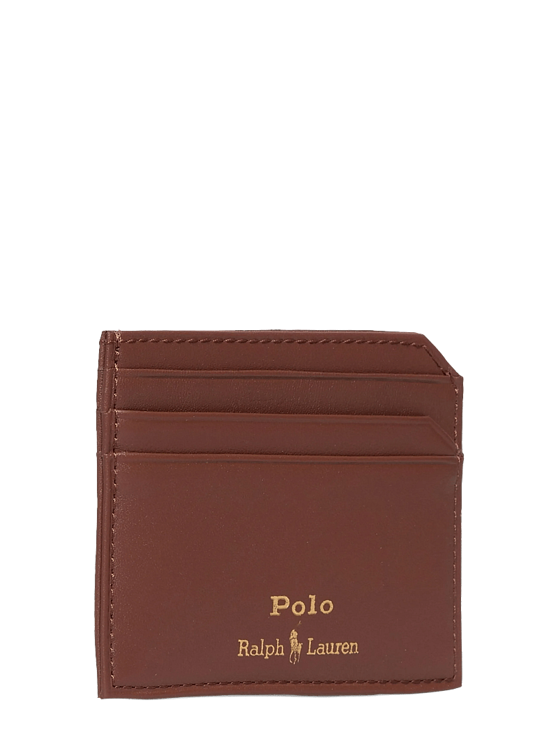 Polo Ralph Lauren - Smooth Leather Card Case - plånböcker & fodral - saddle - 2