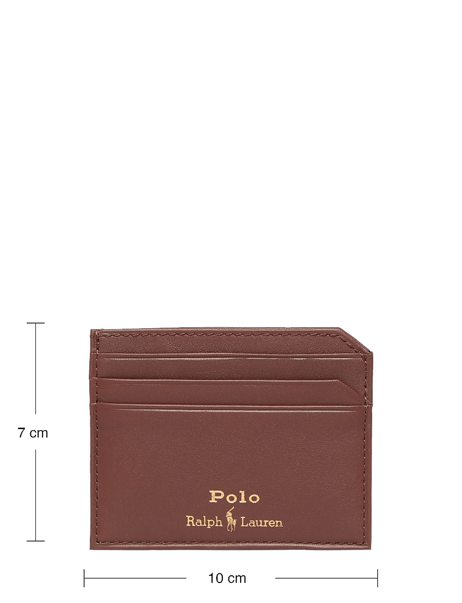 Polo Ralph Lauren - SMOOTH LEATHER-CARD CASE-CCS-SMA - korthållare - saddle - 3