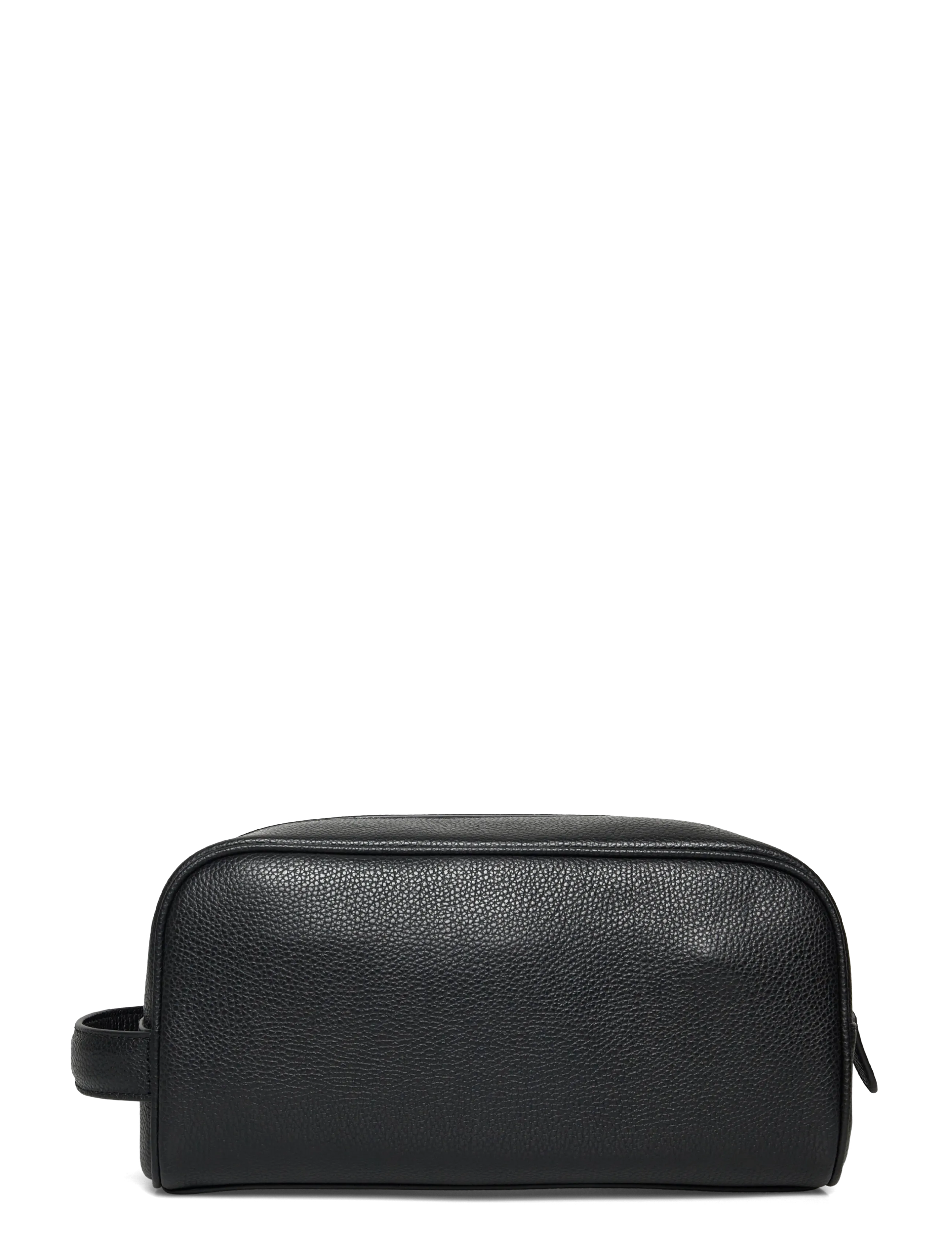 Polo Ralph Lauren - Pebbled Leather Travel Case - iepirkties noteiktam pasākumam - black - 1