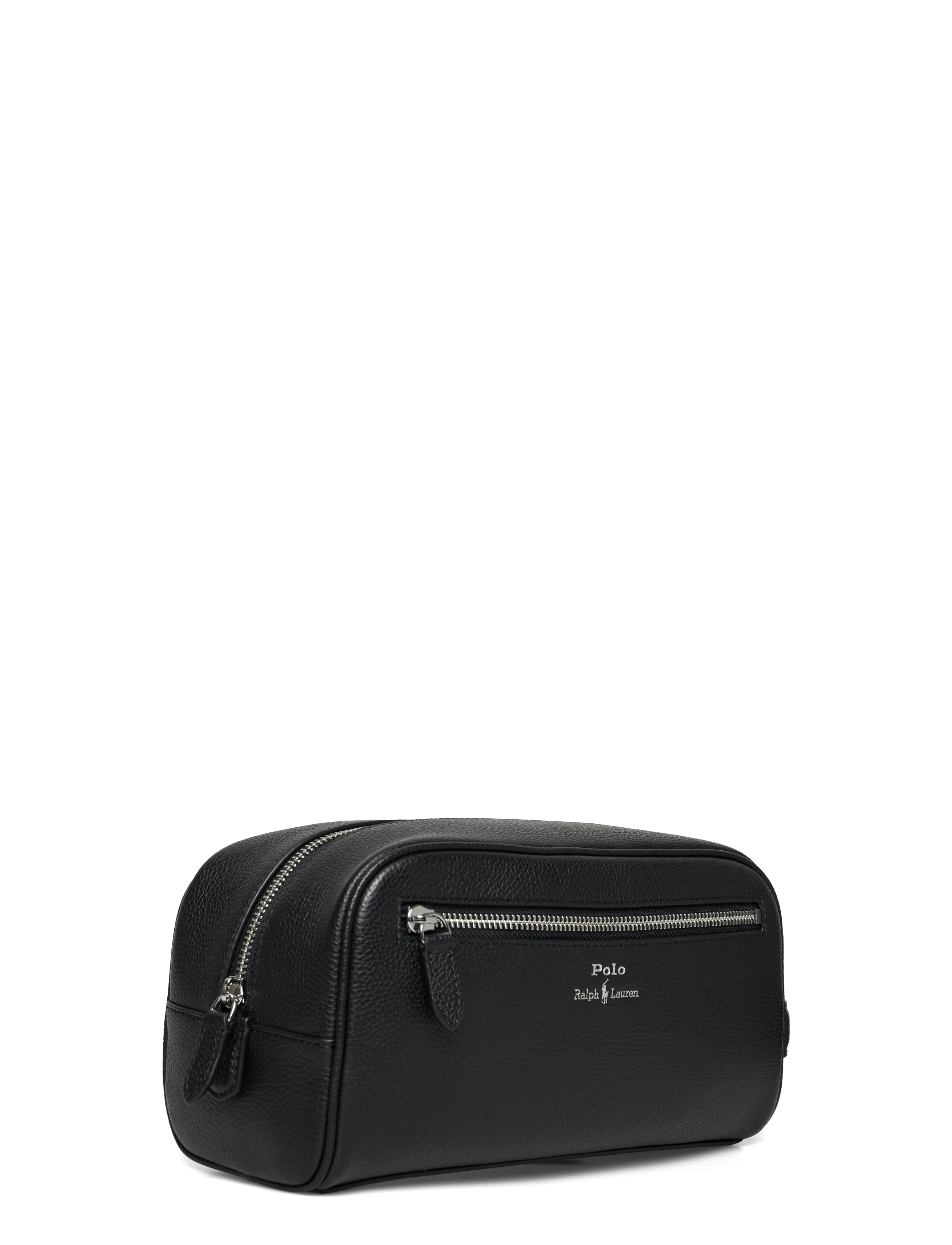 Polo Ralph Lauren - Pebbled Leather Travel Case - iepirkties noteiktam pasākumam - black - 2