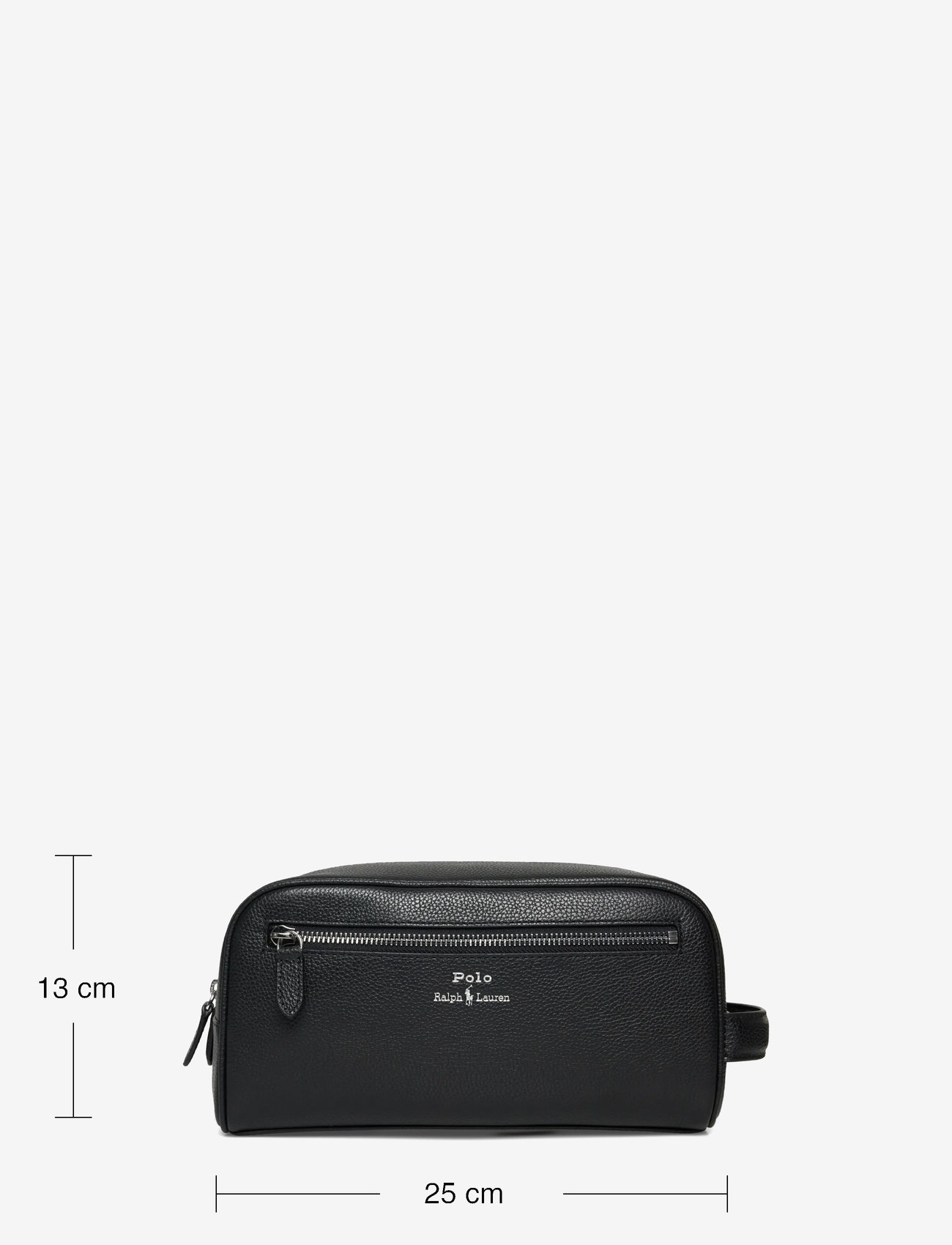 Polo Ralph Lauren - PEBBLE LEATHER-SHAVE KIT-PCH-MED - nach anlass kaufen - black - 3
