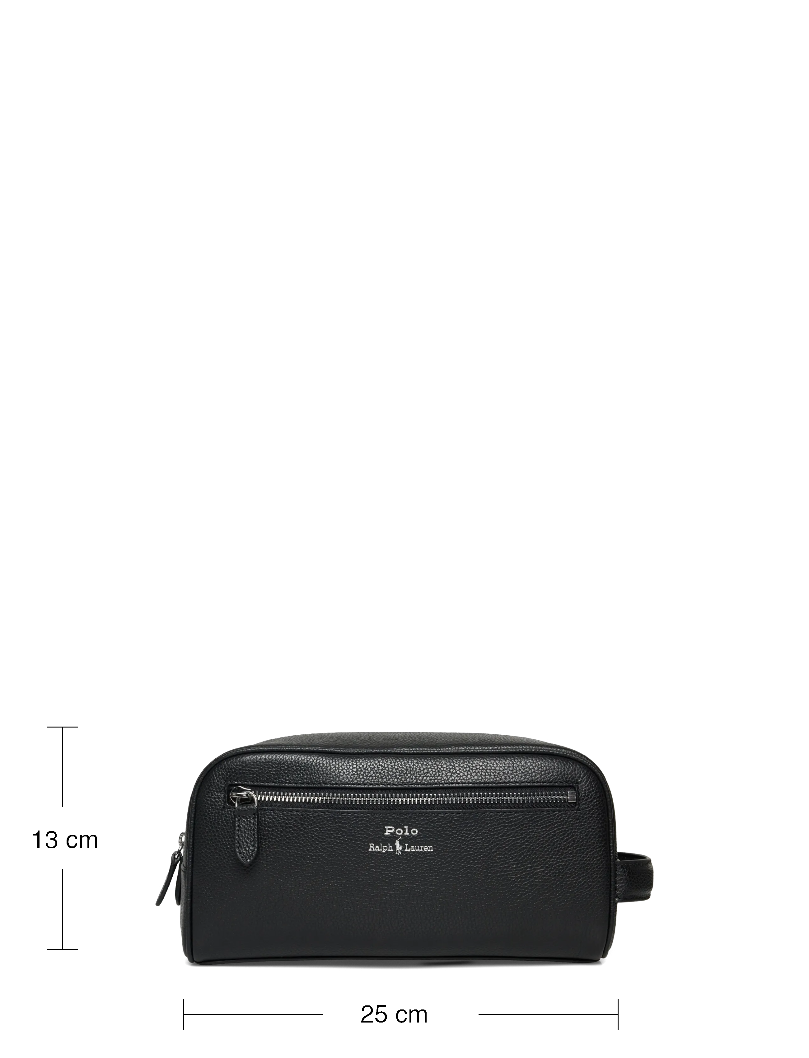 Polo Ralph Lauren - Pebbled Leather Travel Case - iepirkties noteiktam pasākumam - black - 3